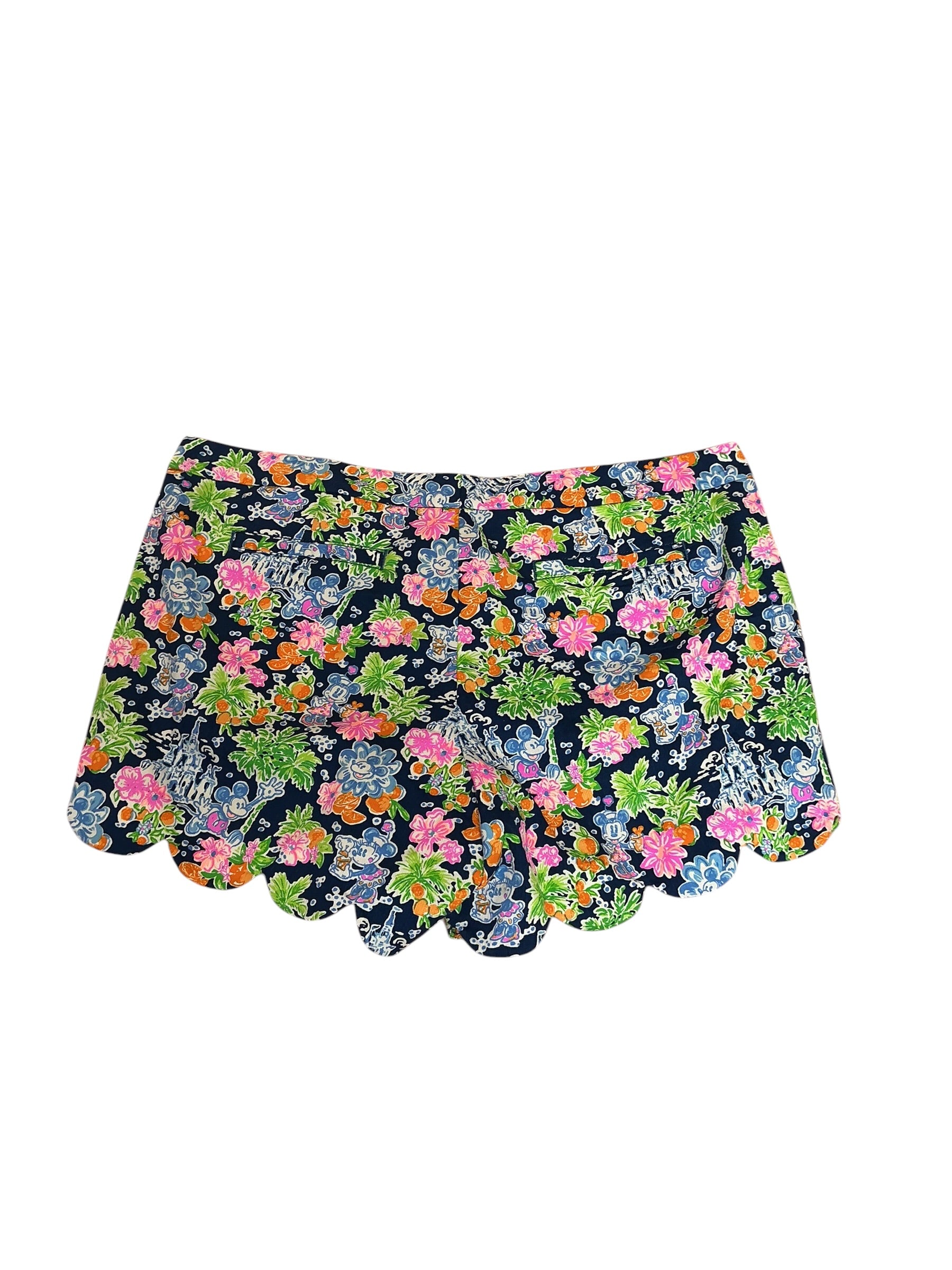 Lilly Pulitzer Buttercup shorts Lilly Loves Disney - Size 16