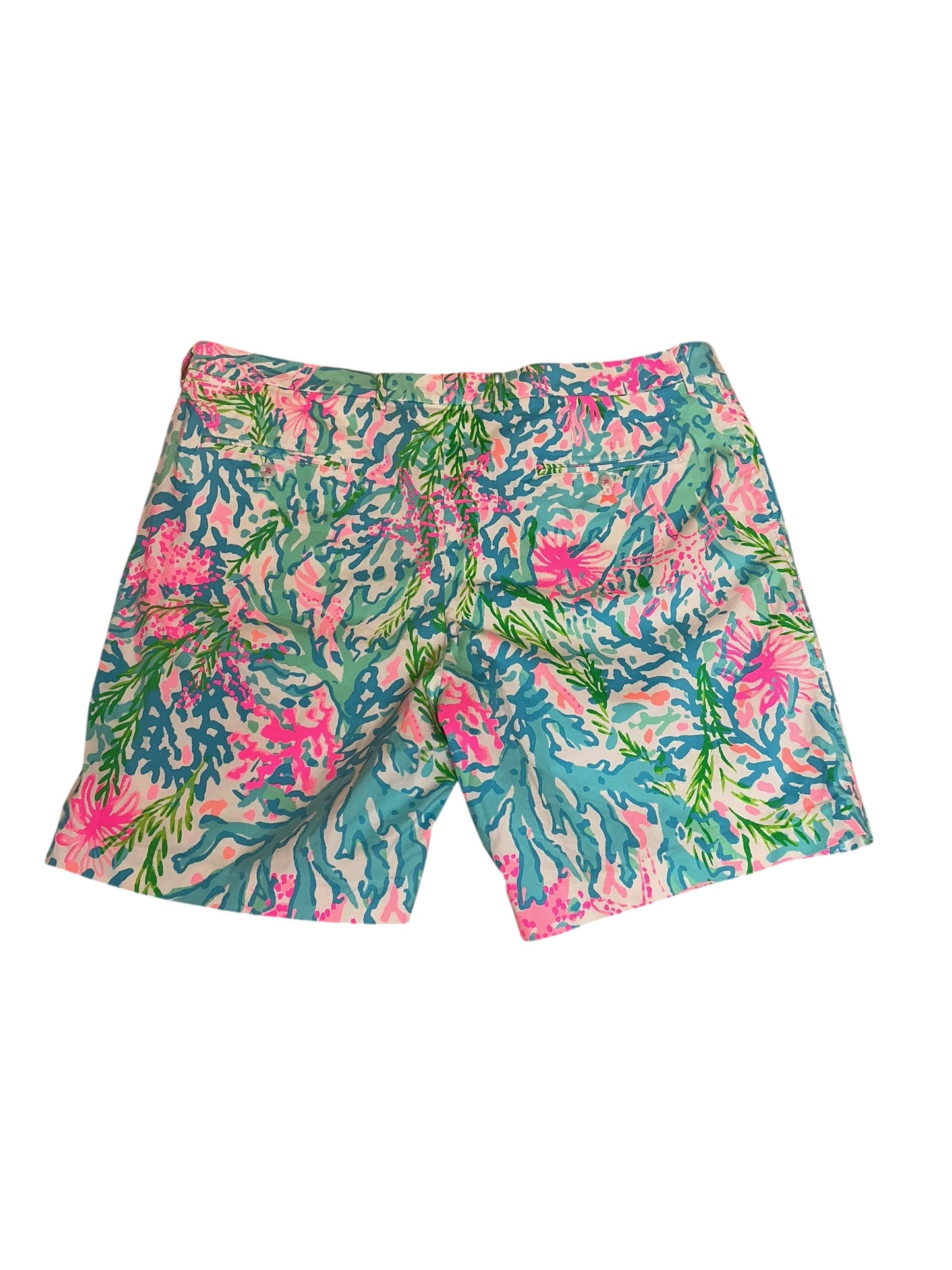 Lilly Pulitzer Men’s Beaumont Short Coral Bay - Size 42