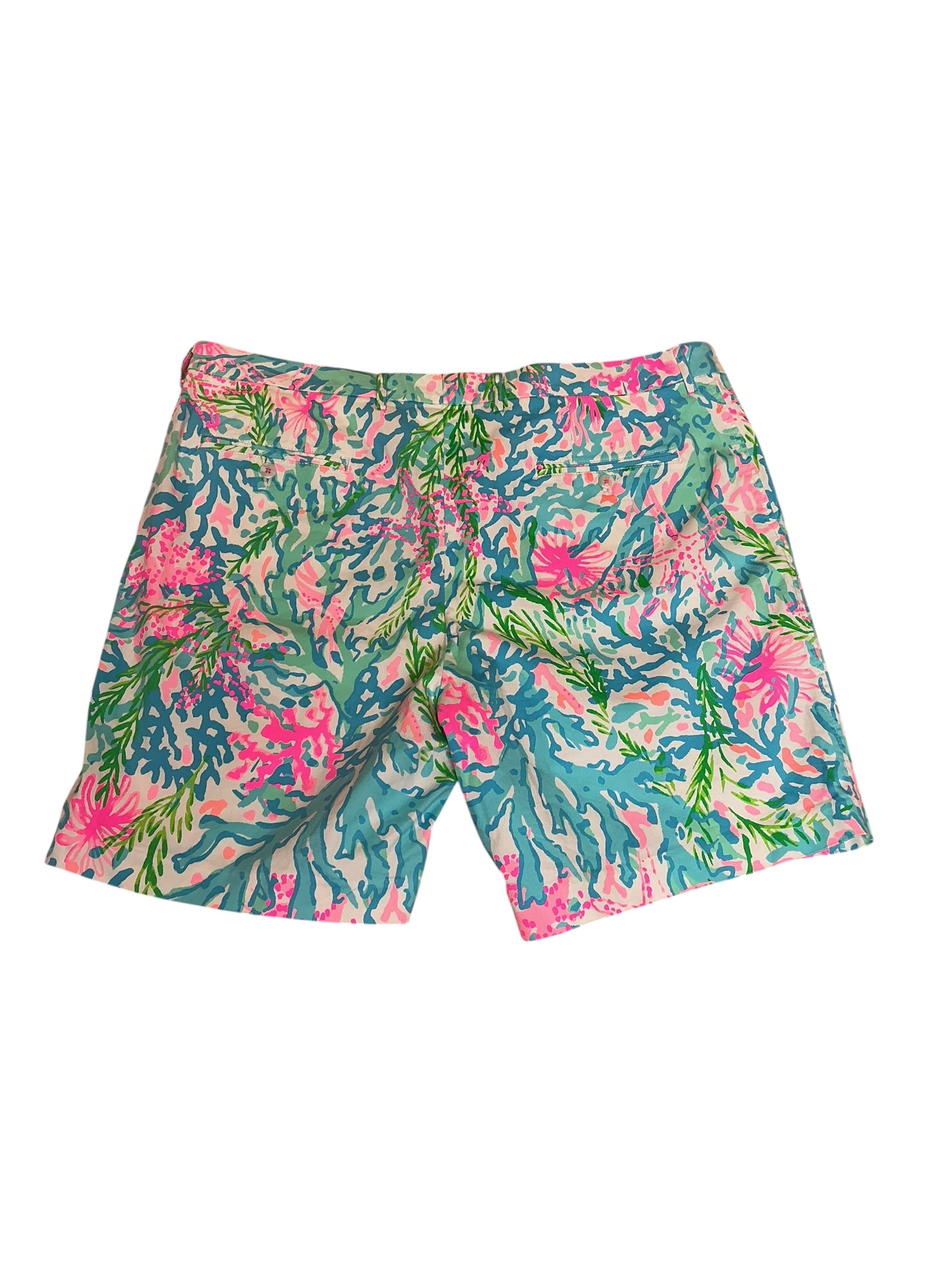 Lilly Pulitzer Men’s Beaumont Short Coral Bay - Size 42
