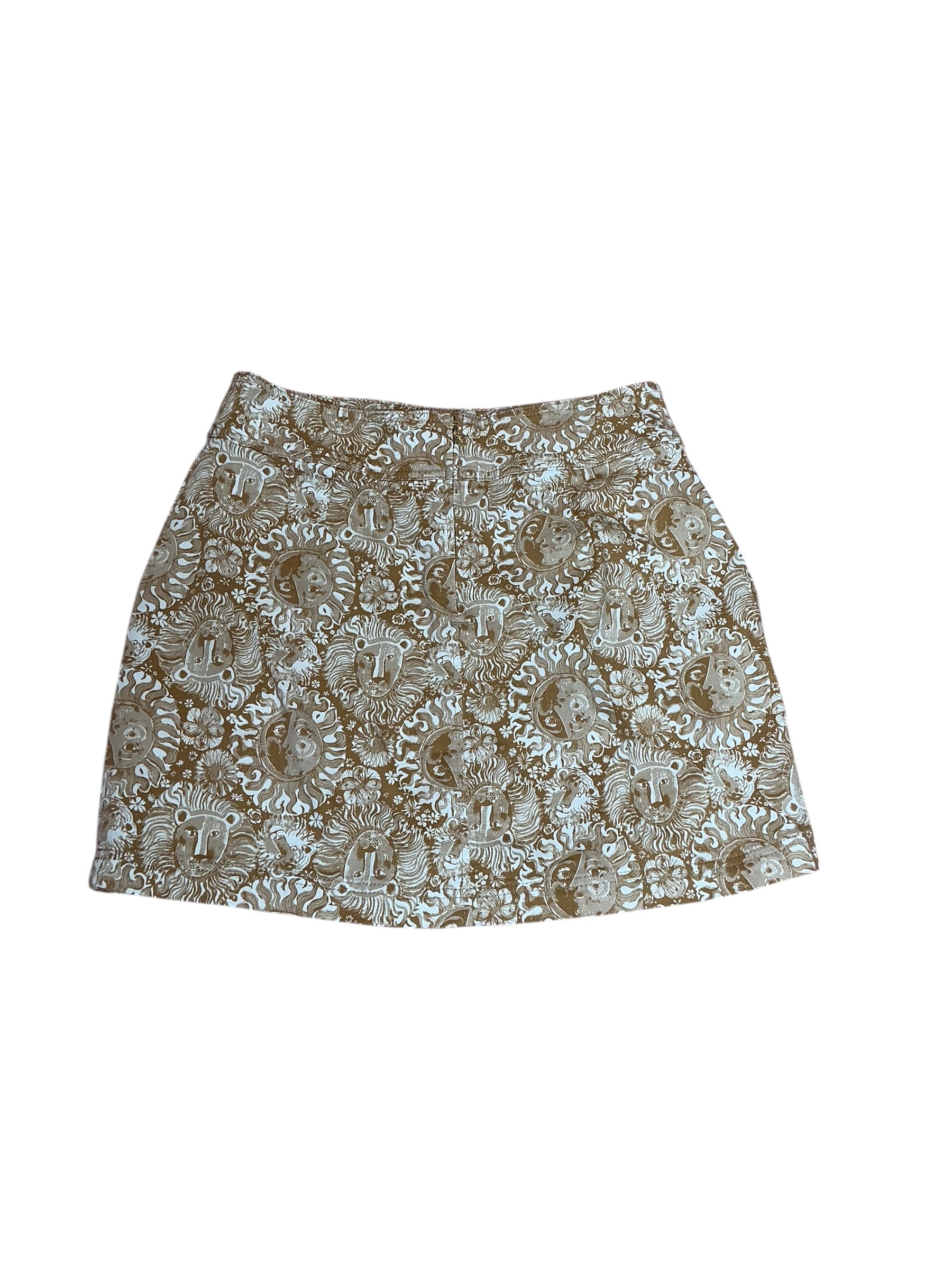 Lilly Pulitzer NWT Joely Denim Skirt Iced Latte Lil Jim’s Stuff - Size 8