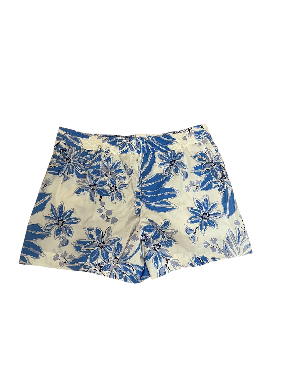 Lilly Pulitzer NWT Alista Stretch Short Resort White Jet Set Jungle - Size XL