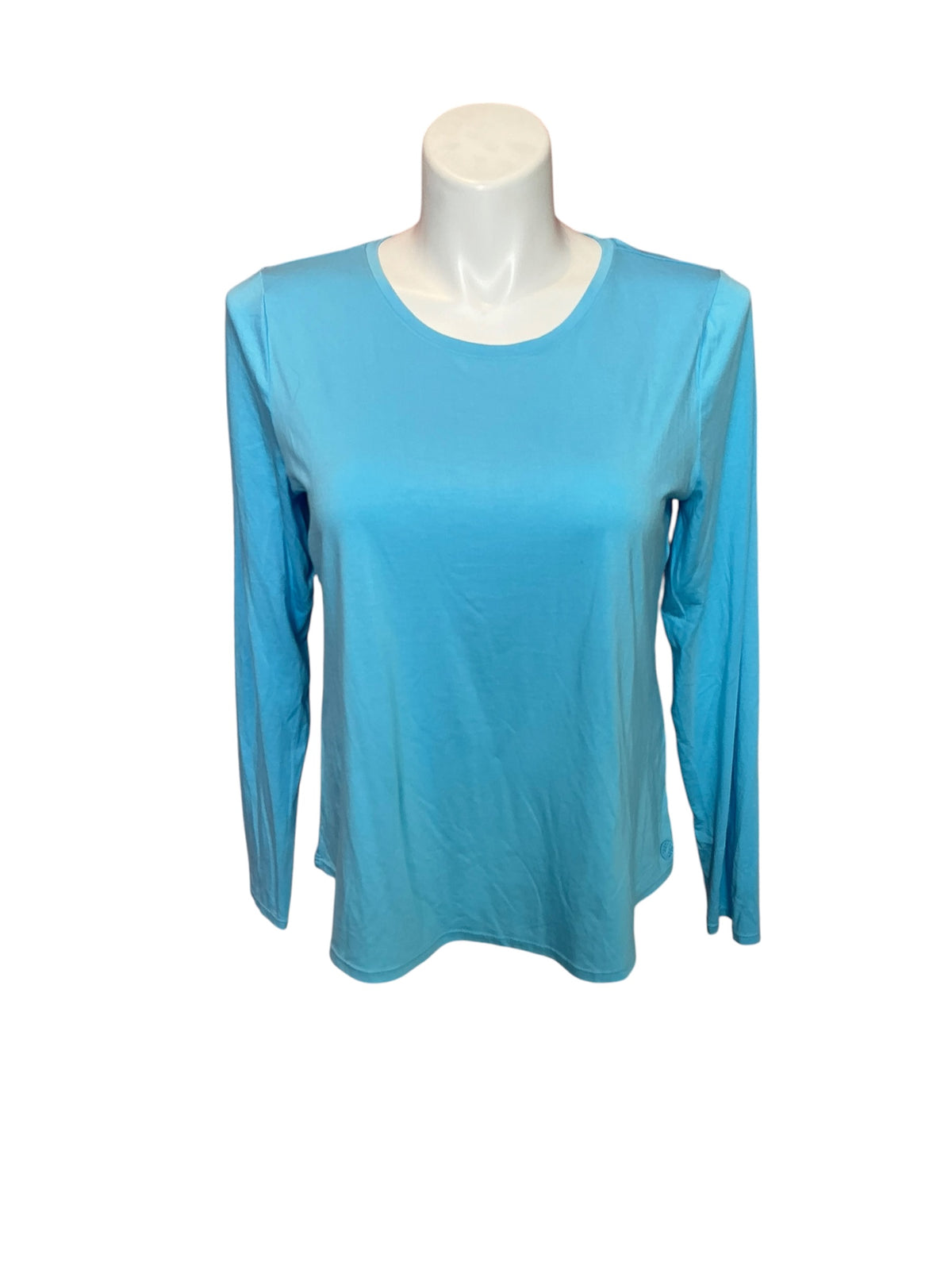 Lilly Pulitzer Westley Long Sleeve Active Tee UPF 50+ Blue Top - Size XL