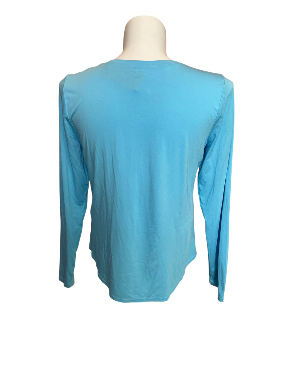 Lilly Pulitzer Westley Long Sleeve Active Tee UPF 50+ Blue Top - Size XL