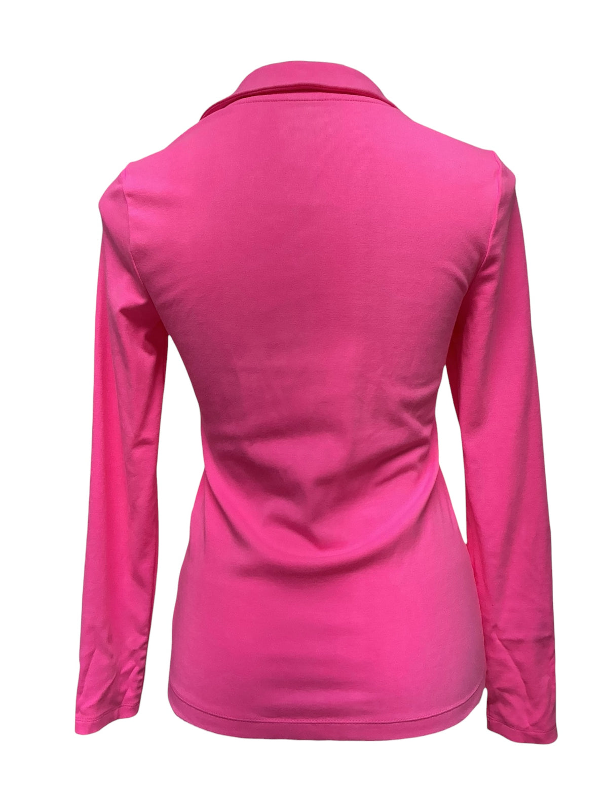 Lilly Pulitzer Long Sleeve Polo Top Pink - Size S
