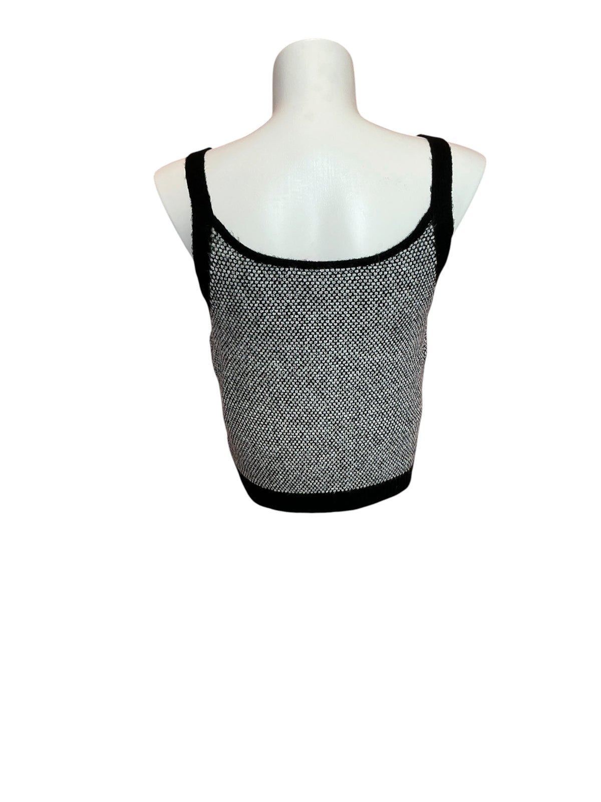 Lilly Pulitzer Cormac Sweater Tank Black Safari Tweed -Size XL