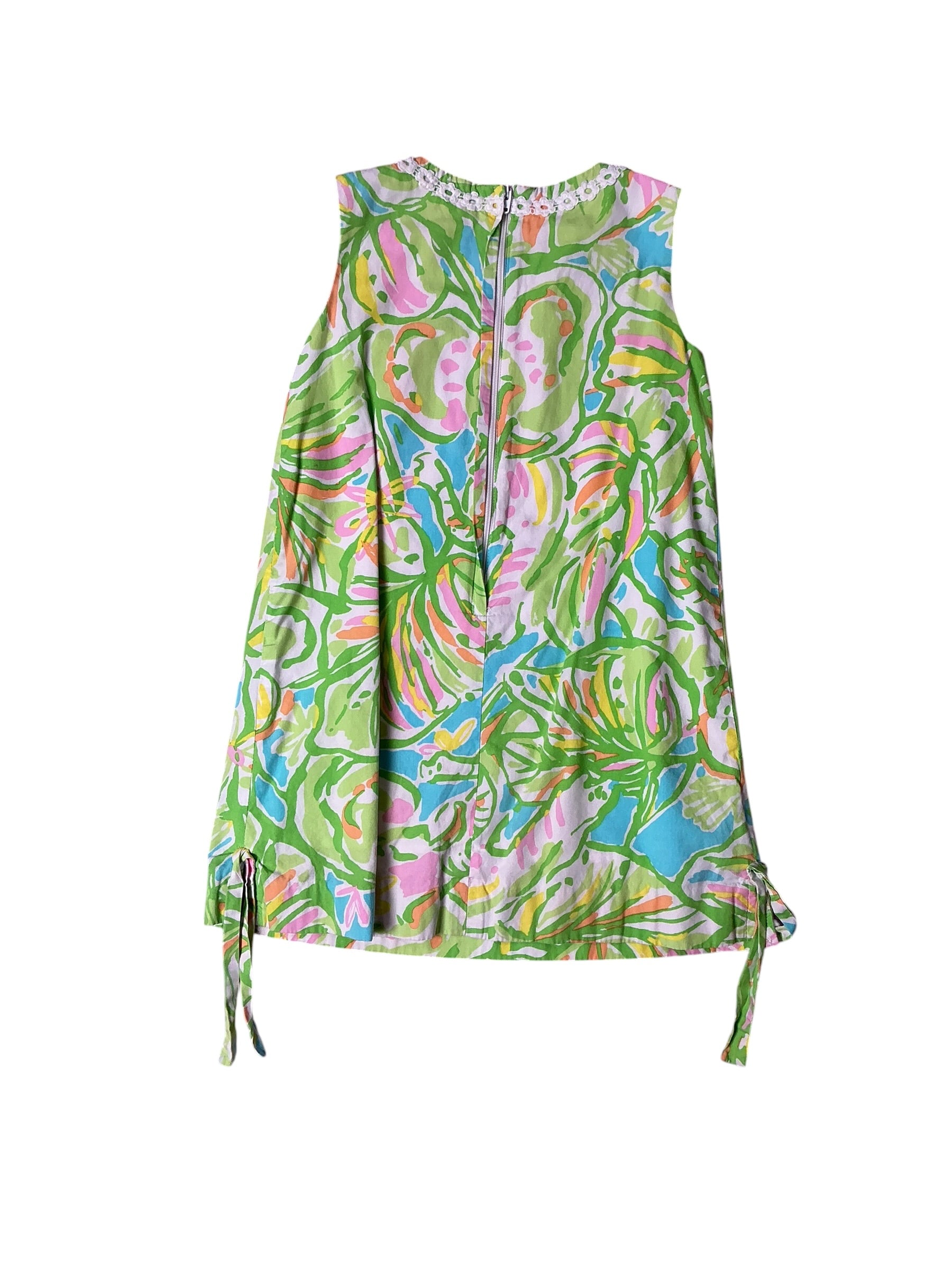 Lilly Pulitzer Kids Little Lilly Classic Shift Dress Elephant Ears - Size 5