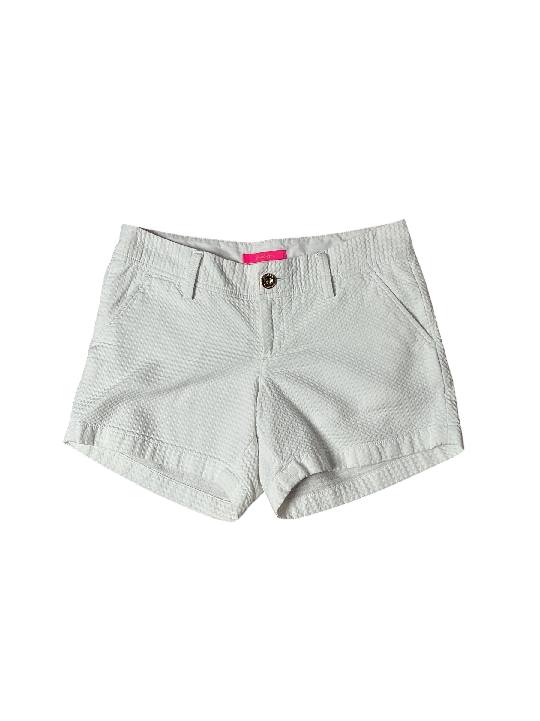 Lilly Pulitzer Shorts Resort White - Size 4