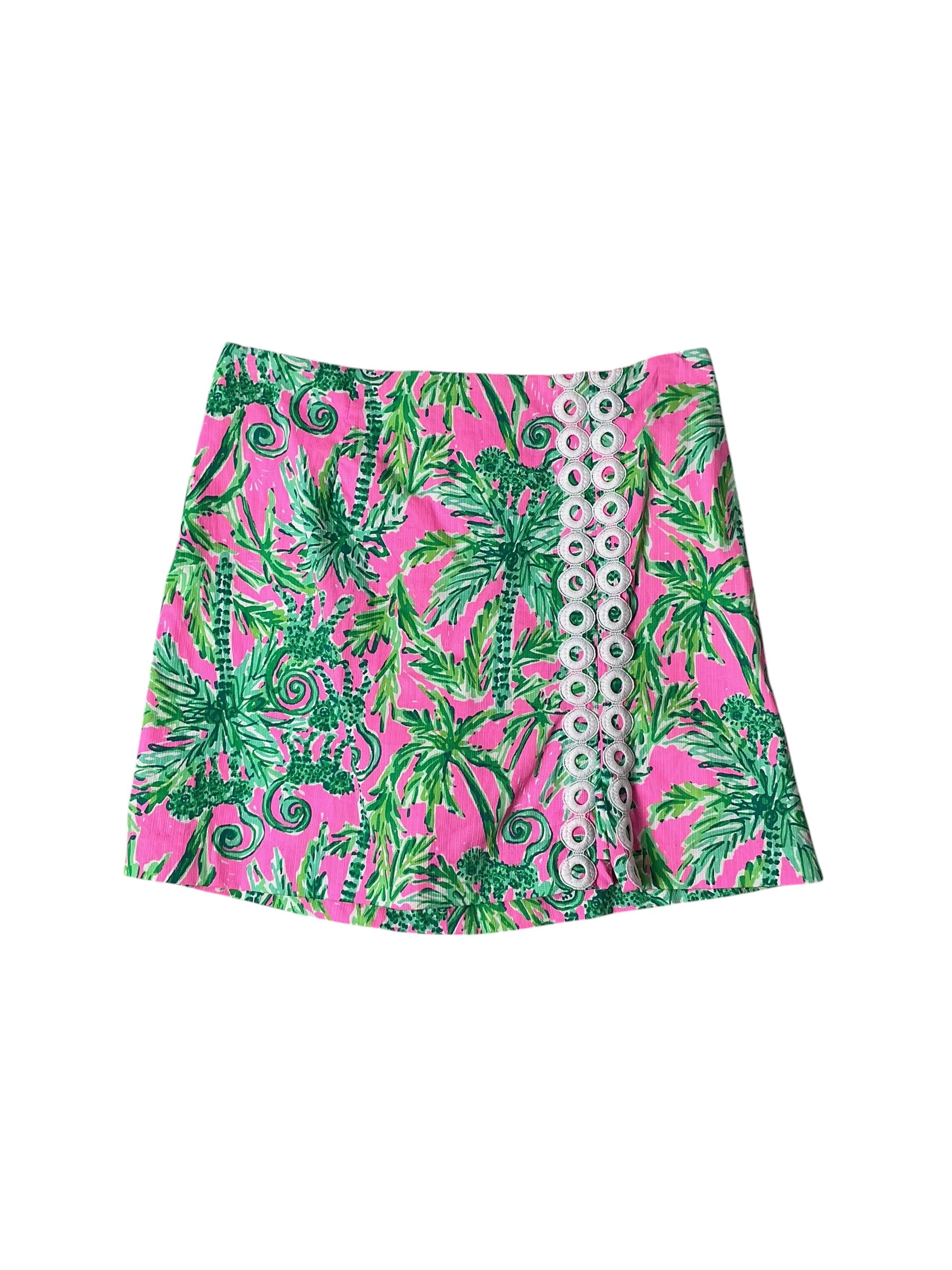 Lilly Pulitzer Skort Prosecco Pink Hangin Around - Size 8