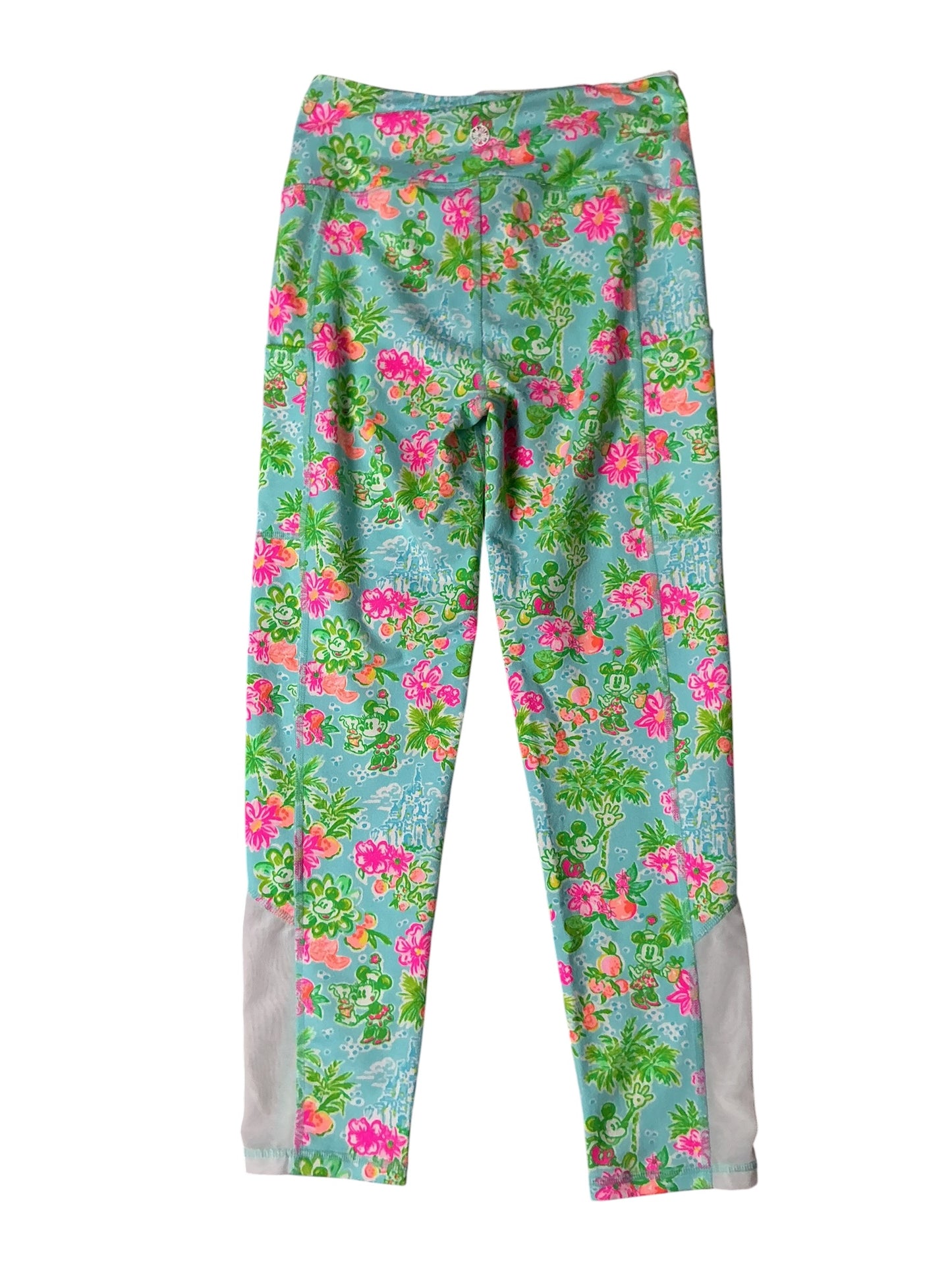 Lilly Pulitzer Weekender High Rise Legging Blue Ibiza Lilly Loves Disney - Size S