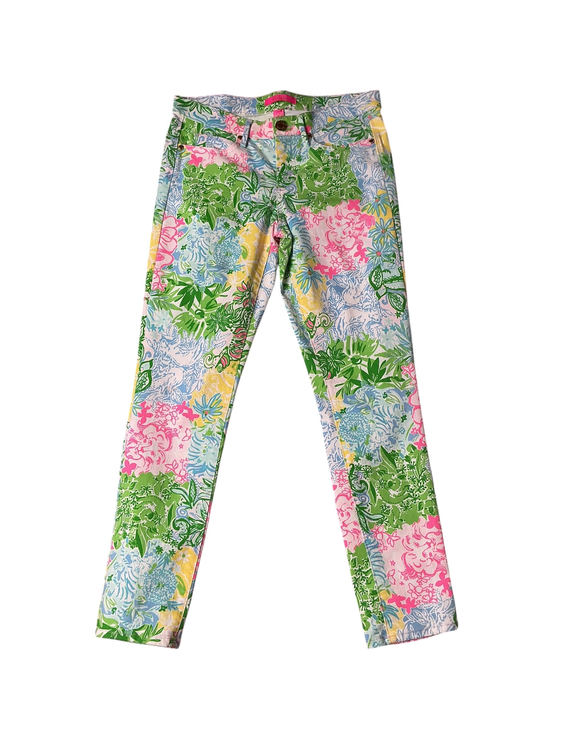 Lilly Pulitzer Pants Cheek to Cheek - Size 8