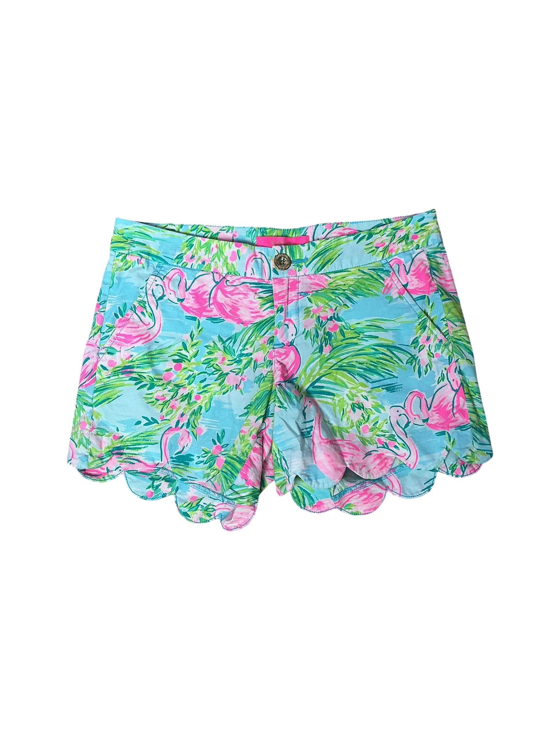 Lilly Pulitzer Buttercup Shorts Flamingo - Size 0