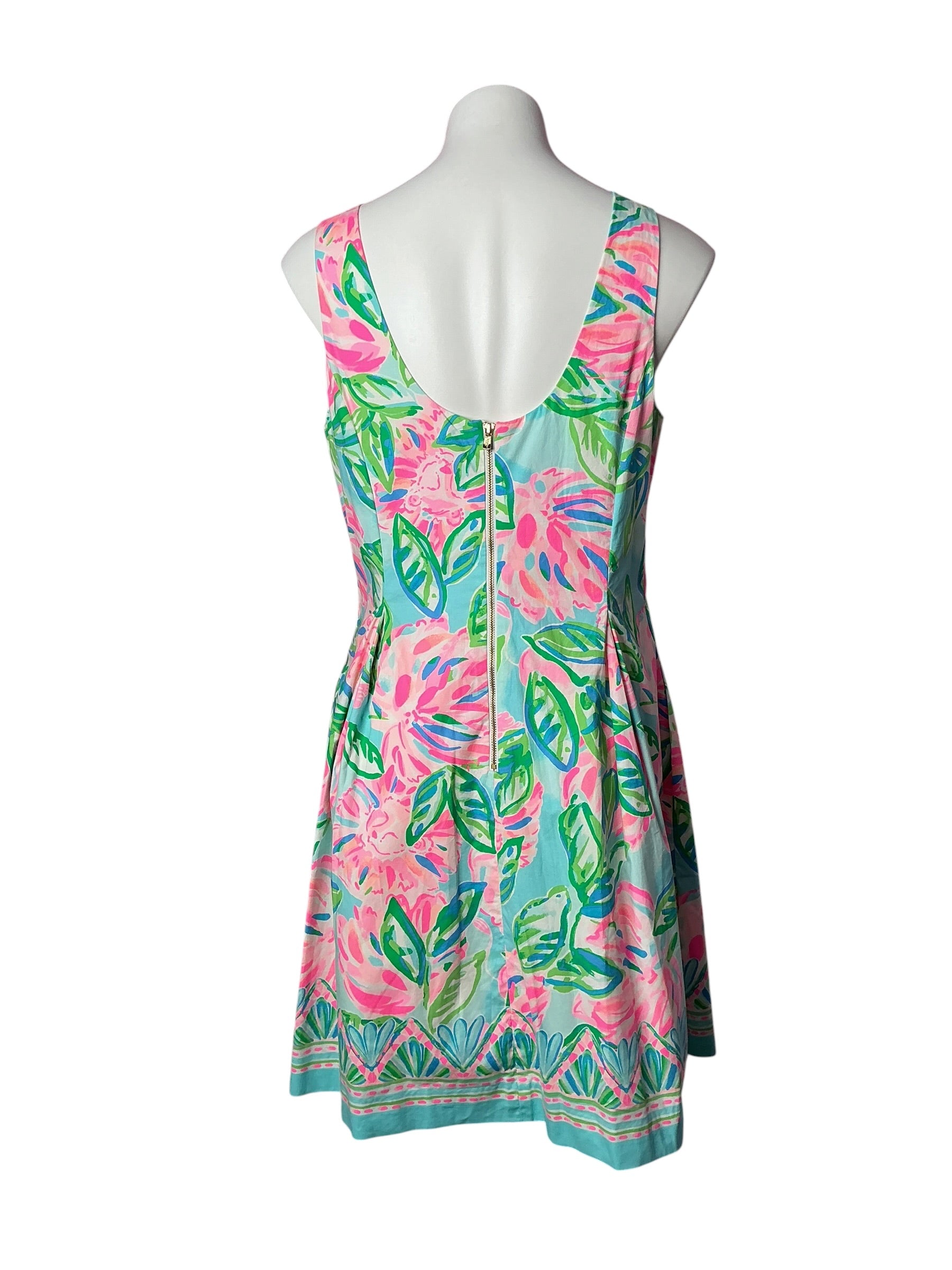 Lilly Pulitzer Linnet Stretch Dress Totally Blossom - Size 12