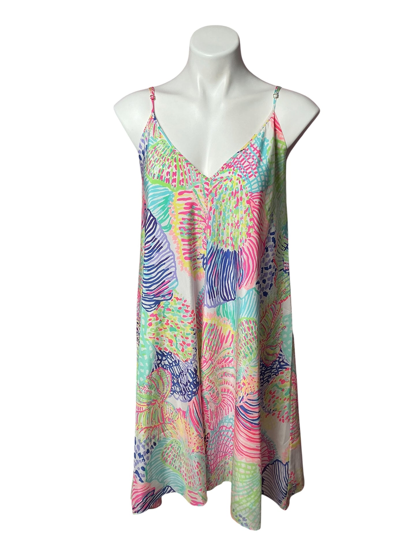 Lilly Pulitzer NWT Clara Dress Multi Roar Of The Seas - Size L