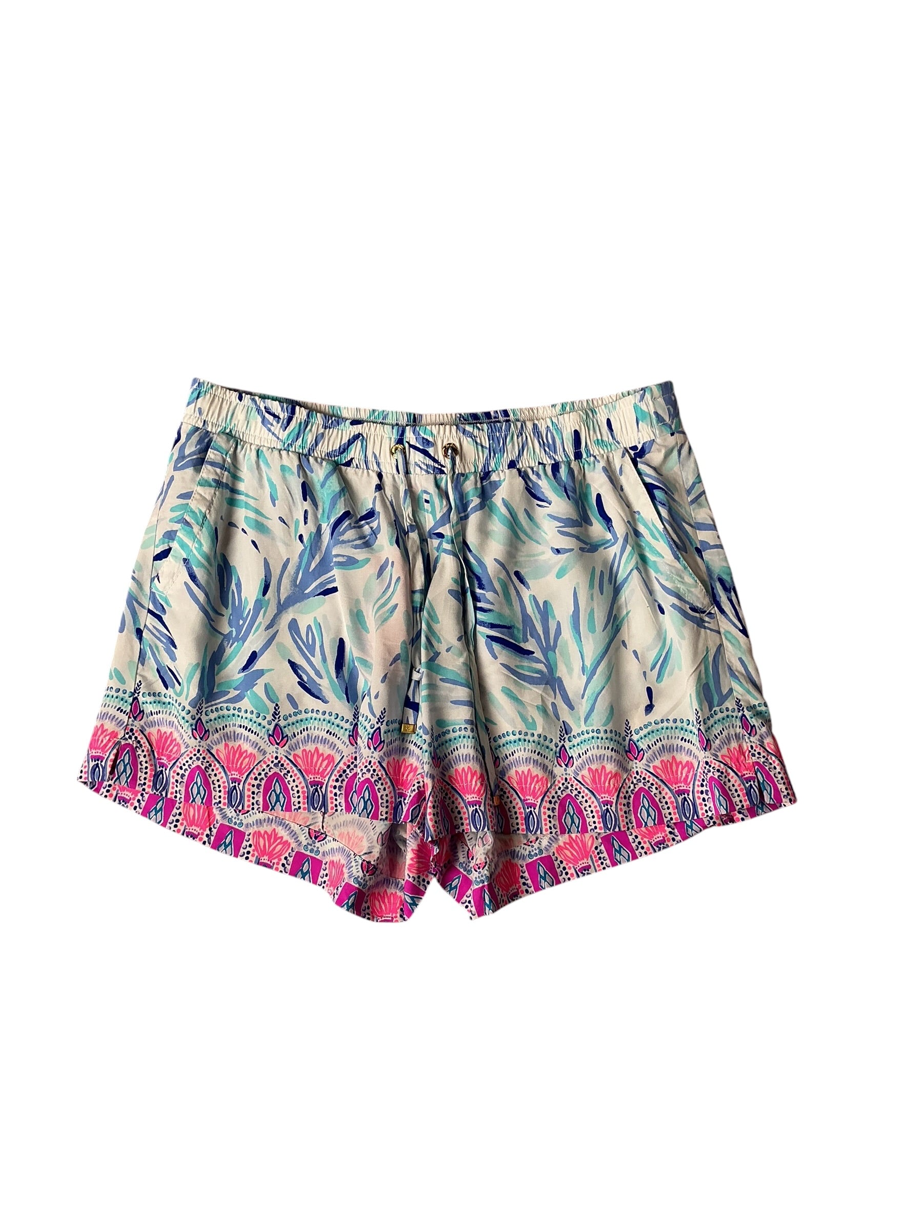 Lilly Pulitzer Katia Shorts Resort White Flock Together - Size S