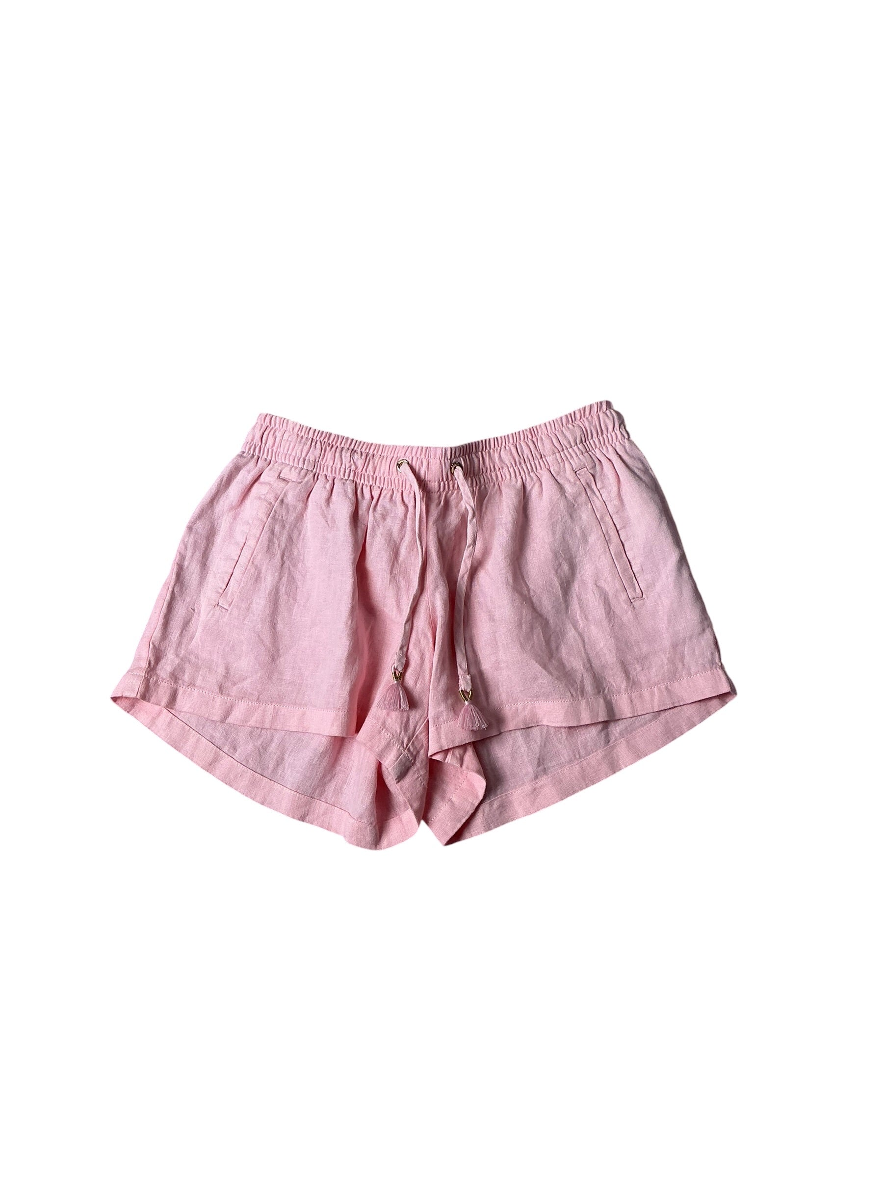 Lilly Pulitzer Linen Shorts Pink - Size S