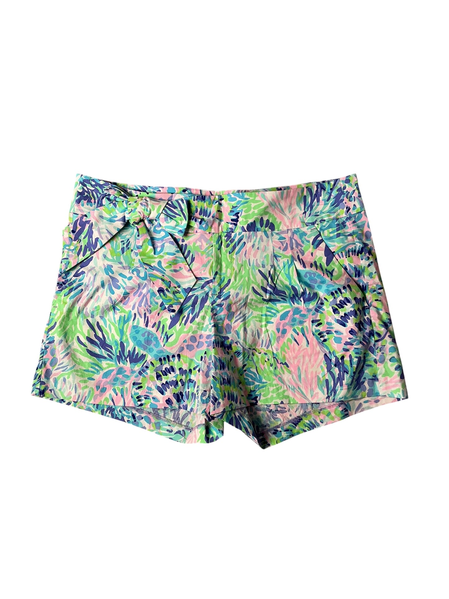 Lilly Pulitzer NWT Kaden Stretch Short Multi Shell of A Party - Size 14