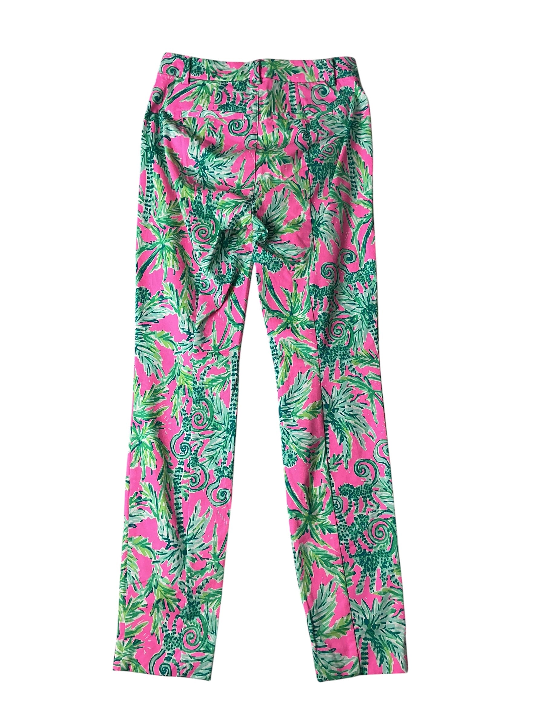 Lilly Pulitzer Pants Hangin Around Prosecco Pink - Size 00