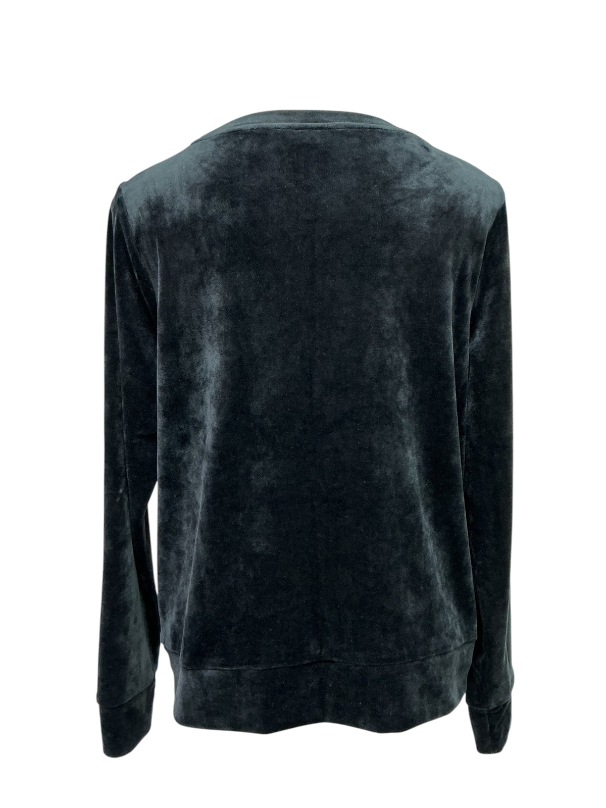 Lilly Pulitzer Rami Velour Sweatshirt Onyx - Size XL