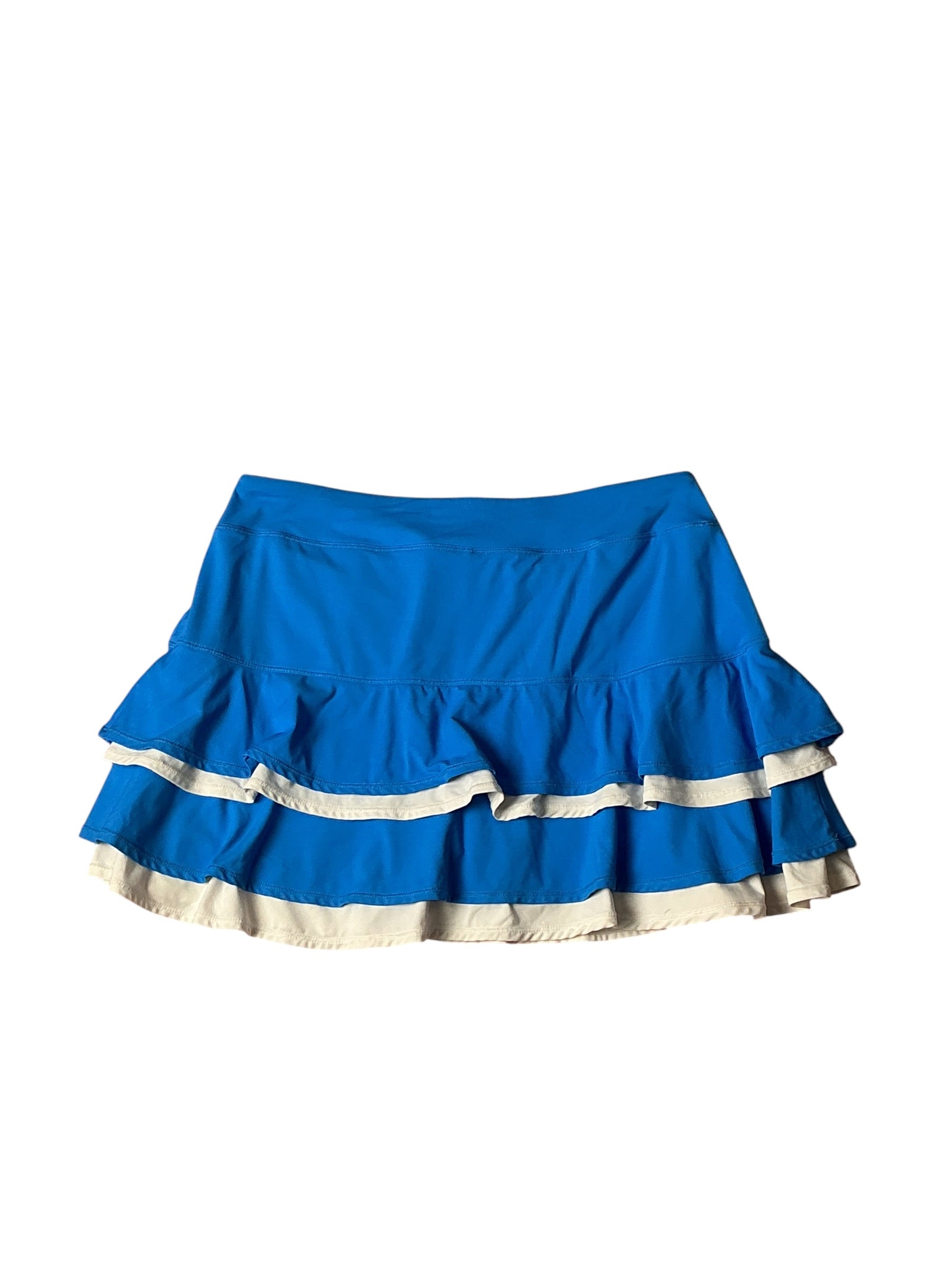 Lilly Pulitzer Luxletic Peachy Skort Blue Grotto - Size M