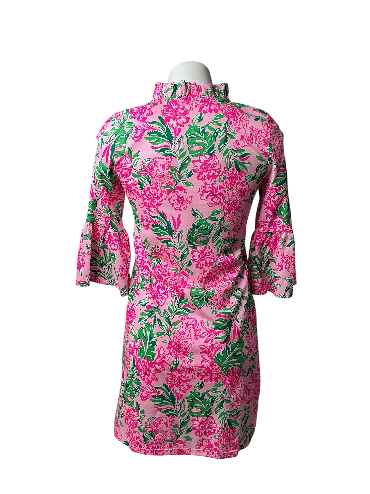 Lilly Pulitzer Hayes Dress Conch Shell Pink Koala La La - Size XXS