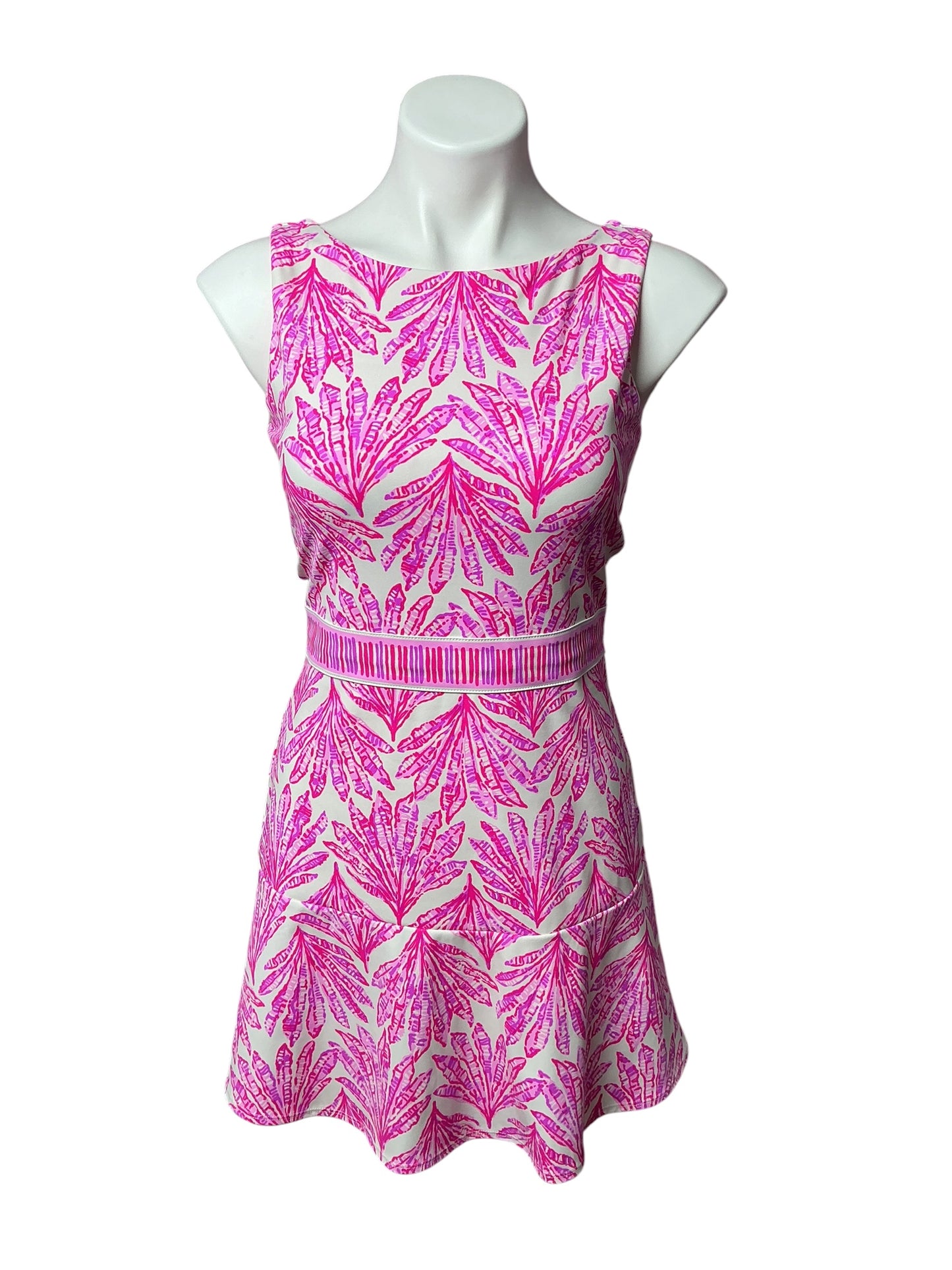 Lilly Pulitzer NWT Fresh Squueze Active Dress UPF 50+ Pink Bliss Shady Babe Engineered Luxletic - Size XS