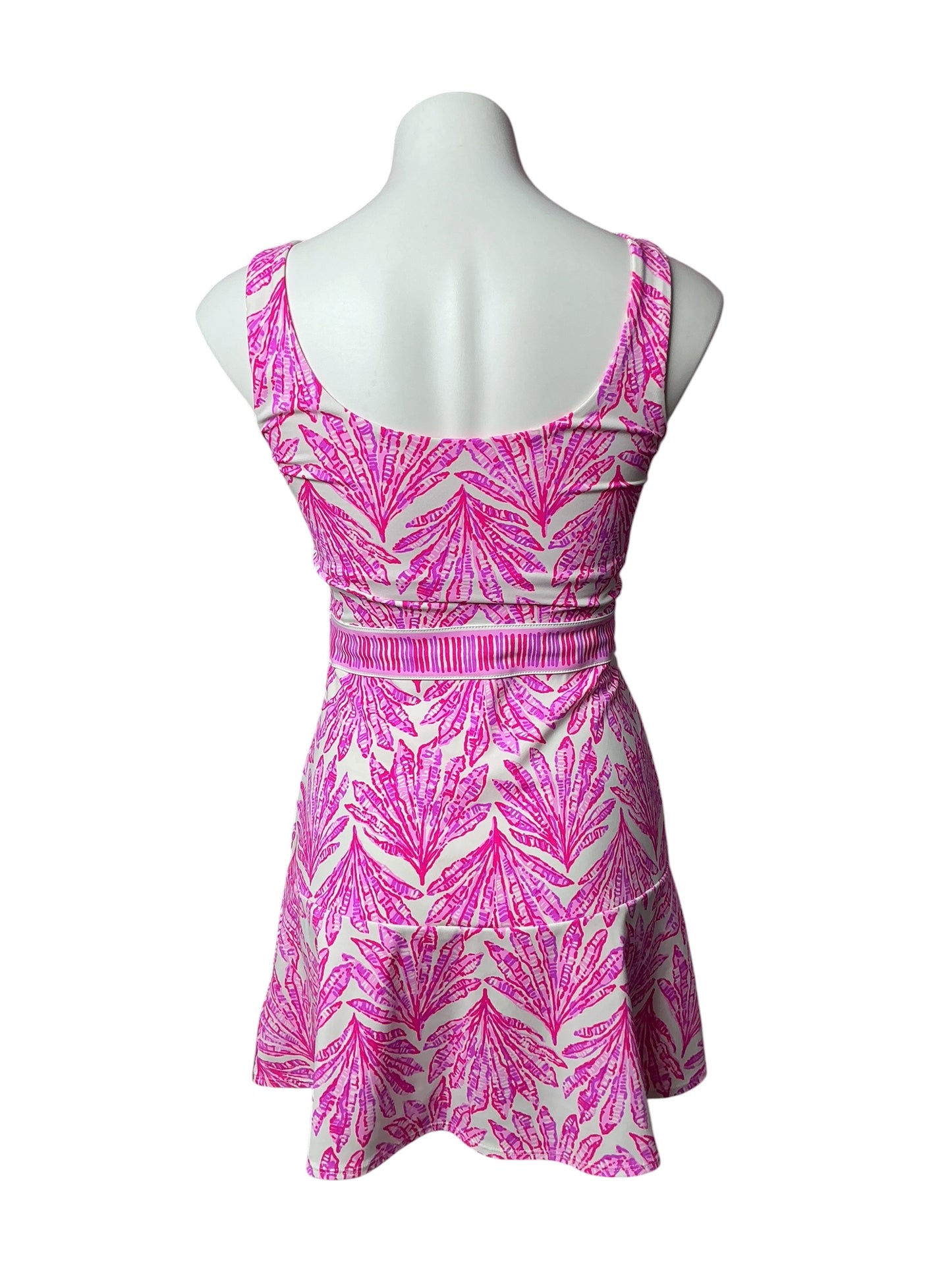 Lilly Pulitzer NWT Fresh Squueze Active Dress UPF 50+ Pink Bliss Shady Babe Engineered Luxletic - Size XS