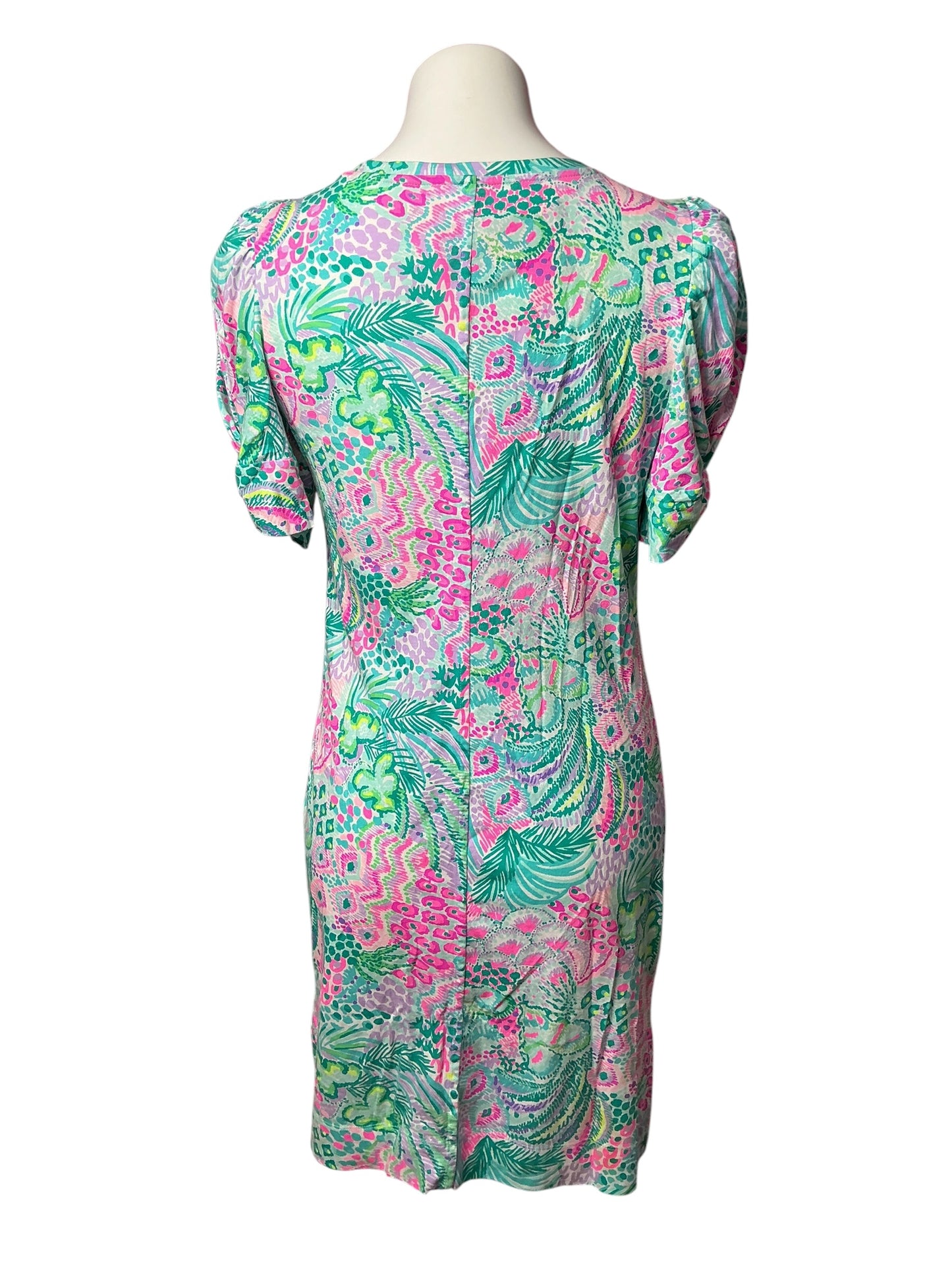 Lilly Pulitzer Haydn Short Sleeve T-Shirt Dress Multi Banana - Size M