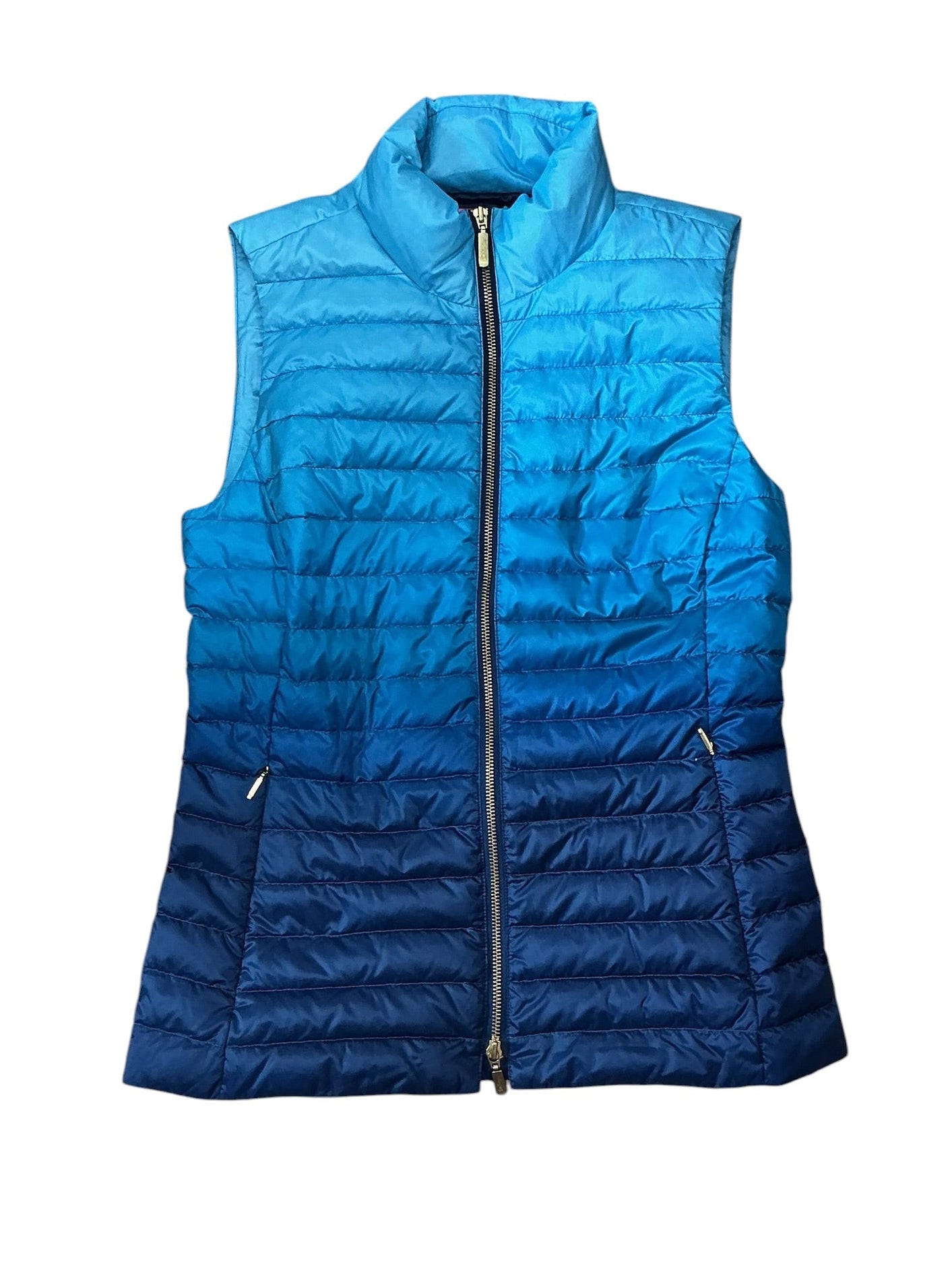 Lilly Pulitzer Noella Vest Low Tide Navy Ombré - Size M