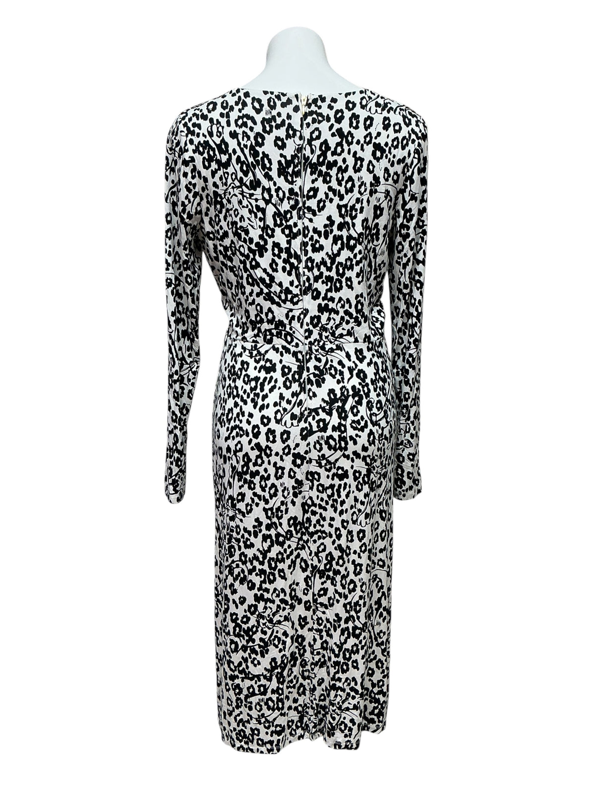 Lilly Pulitzer Odella V-Neck Midi Dress Coconut Lets Pawty - Size 14