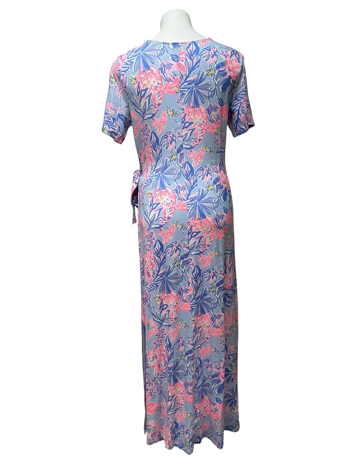 Lilly Pulitzer NWT Chace Maxi Dress Multi Elephant Splash - Size L