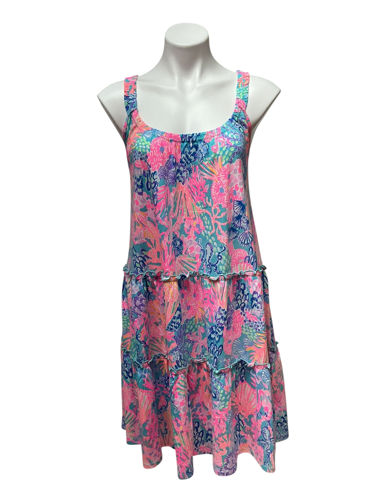 Lilly Pulitzer NWT Loro Dress Multi Splendor In The Sand - Size XL