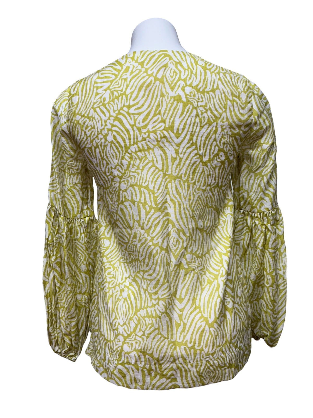 Lilly Pulitzer Laurelie Top Jardin Green Zee Bebe - Size 00