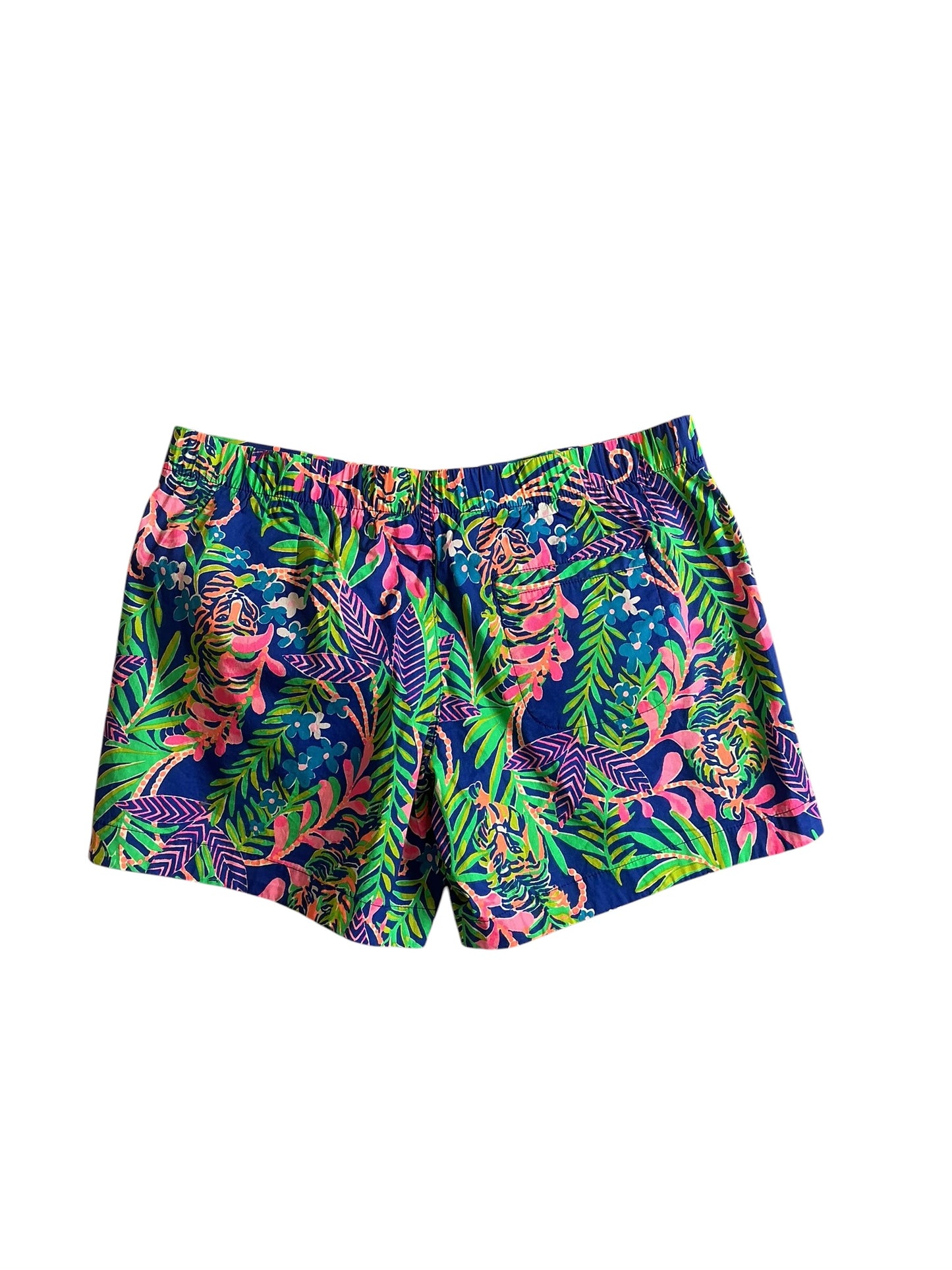 Lilly Pulitzer Borealis Blue How You Like Me Prowl Ocean Shorts - Size XS