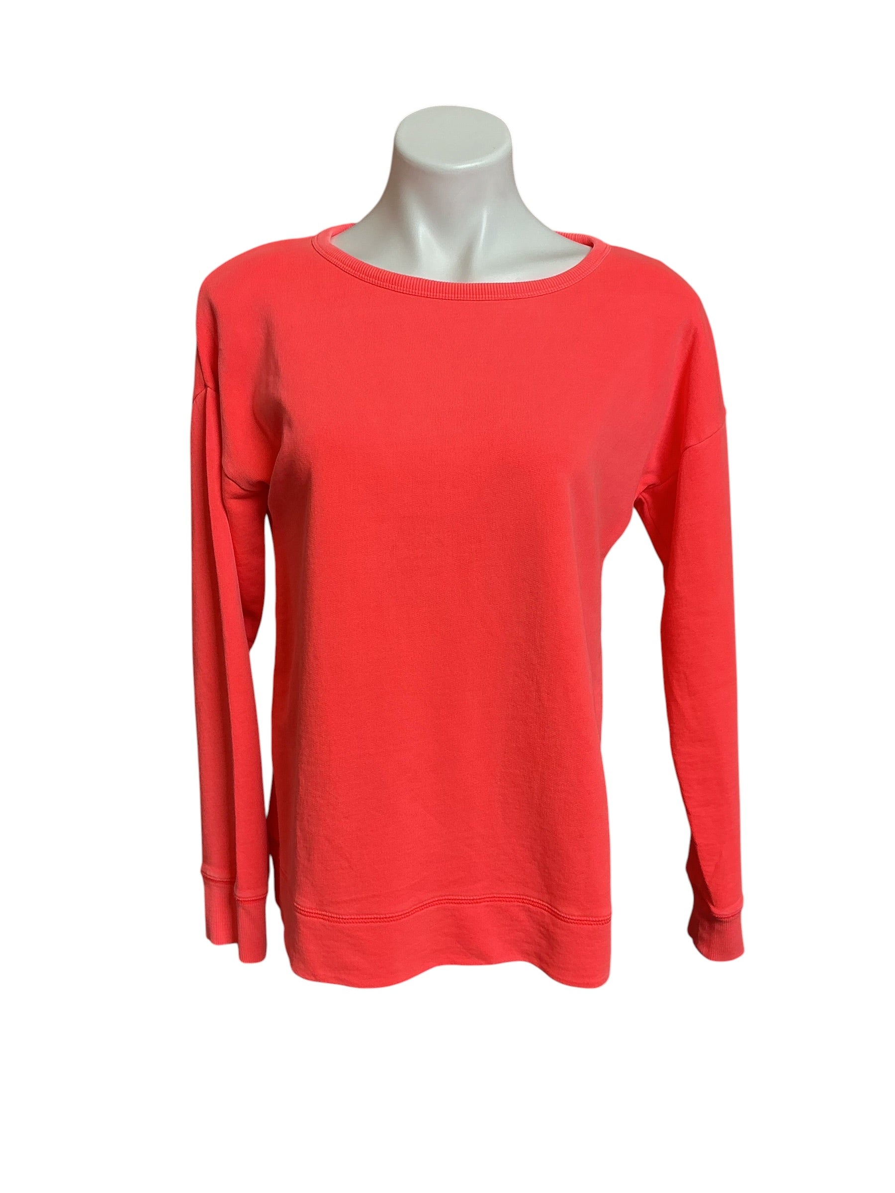 Lilly Pulitzer Luxletic Biscaya Cross-Back Pullover Cayenne Coral - Size S
