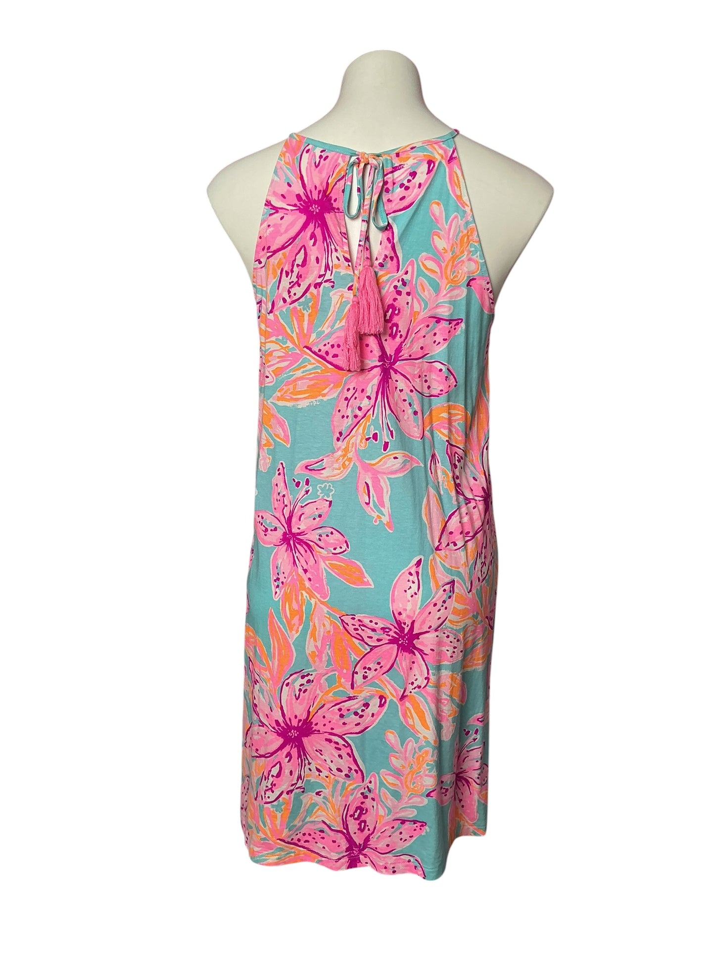 Lilly Pulitzer Margot Dress - Surf Blue Bonita Blooms - Size S