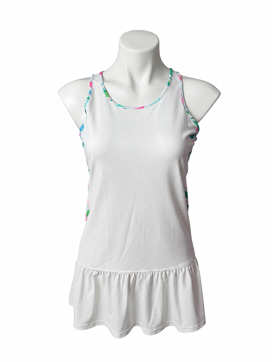 Lilly Pulitzer NWT Kids Mini Mixed Double Dress Resort White - Size XL