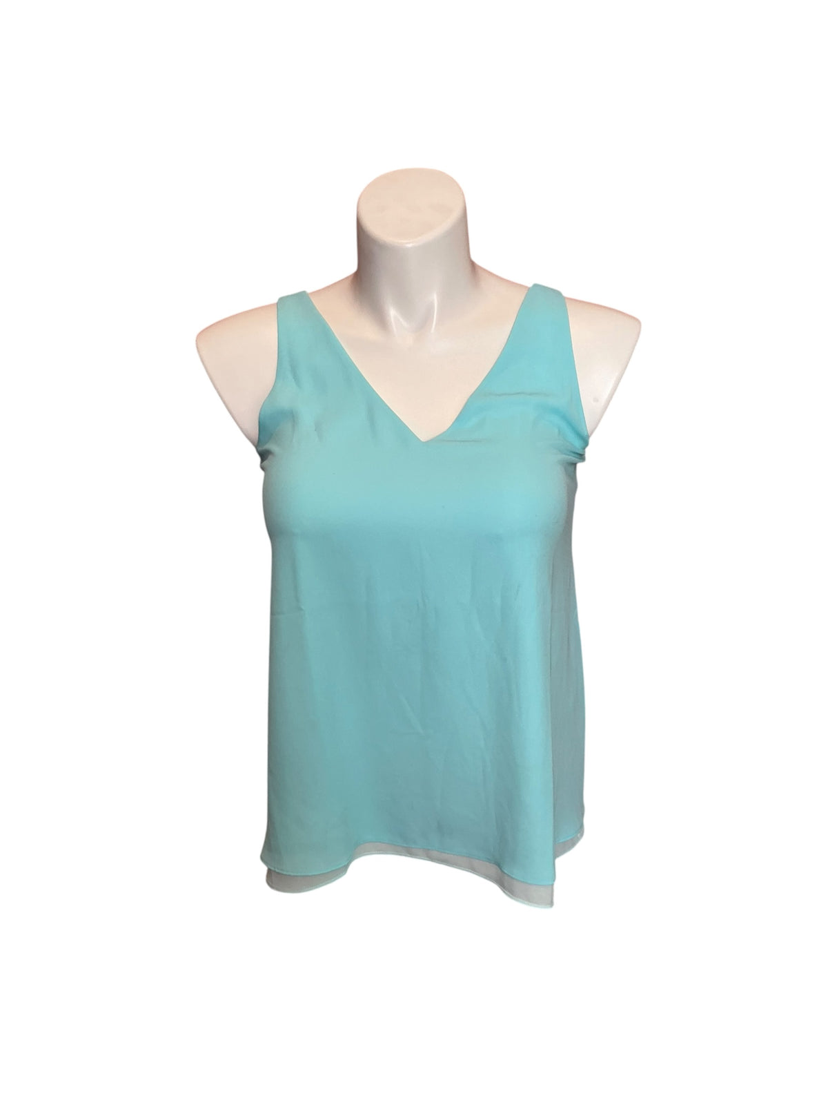 Lilly Pulitzer Florin Reversible Top Blue Ibiza - Size Small