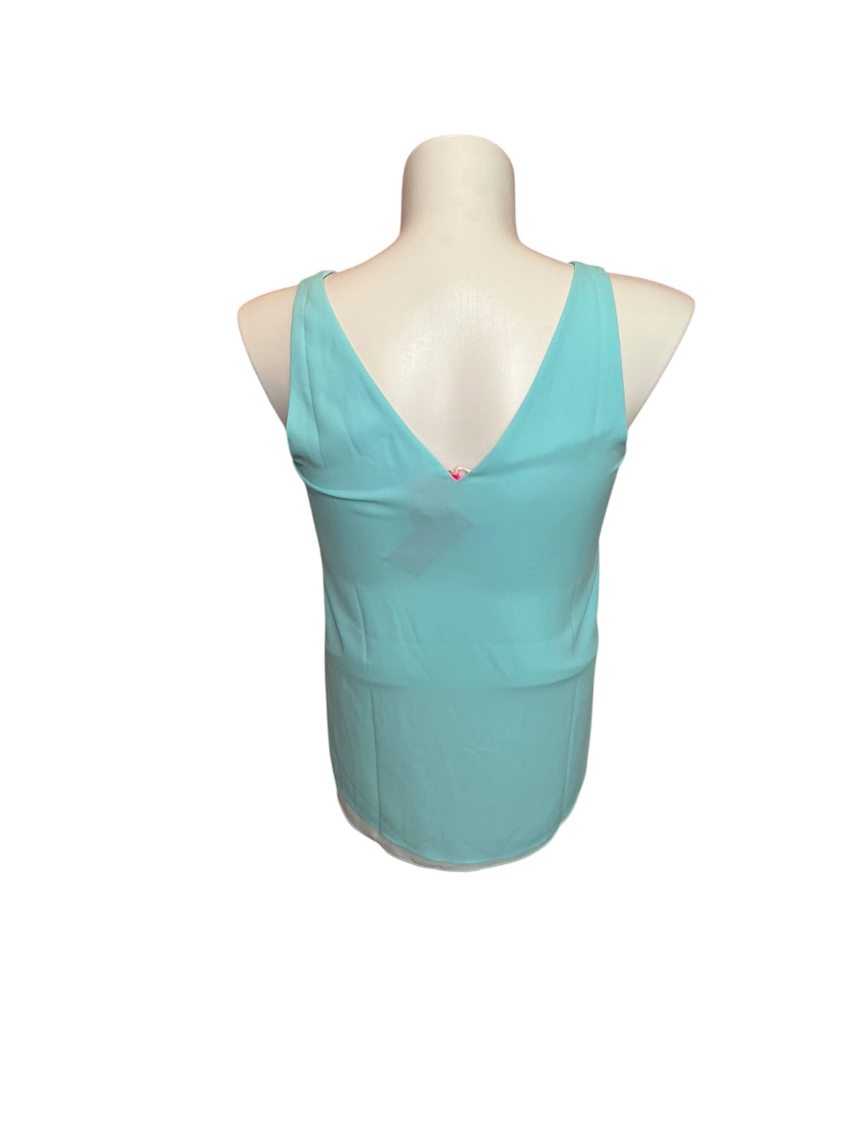 Lilly Pulitzer Florin Reversible Top Blue Ibiza - Size Small