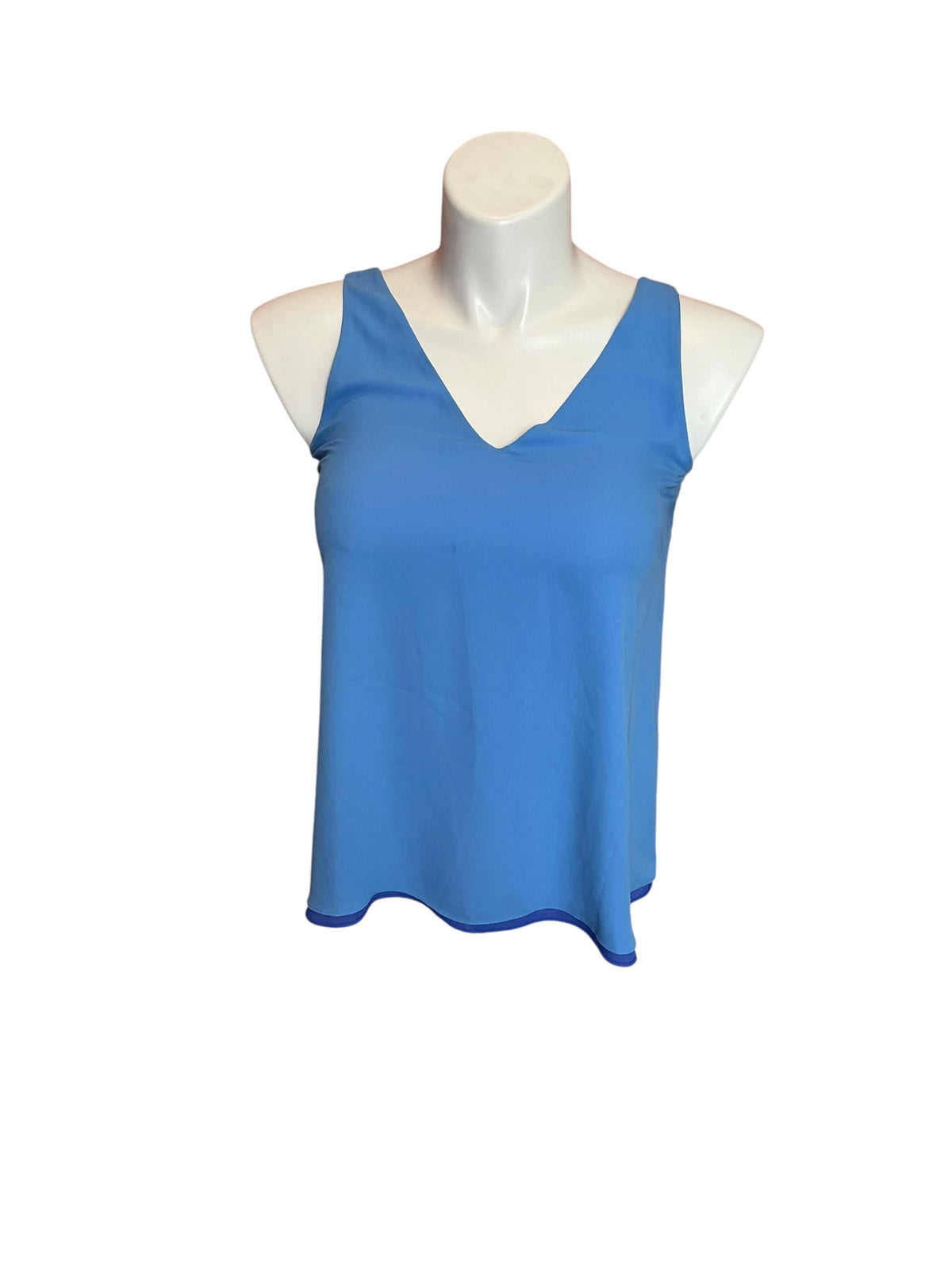 Lilly Pulitzer Florin Reversible Top Boca Blue- Size Small