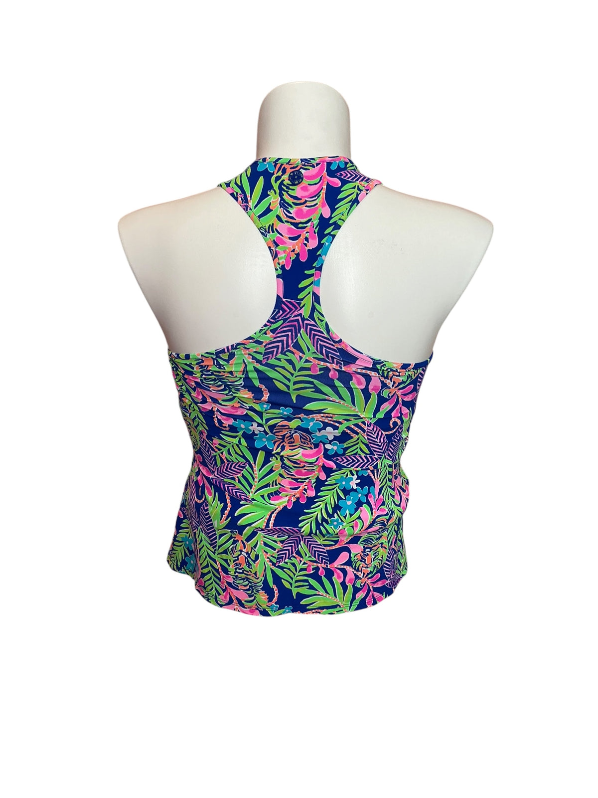 Lilly Pulitzer NWT Mina Bra Tank Borealis Blue - Size Medium