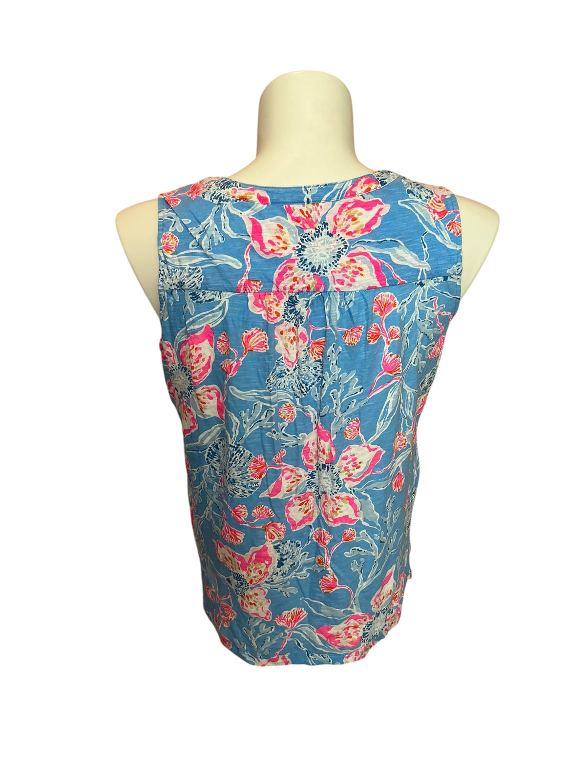 Lilly Pulitzer Dev Knit Top Bahamian Rhapsody - Size XL