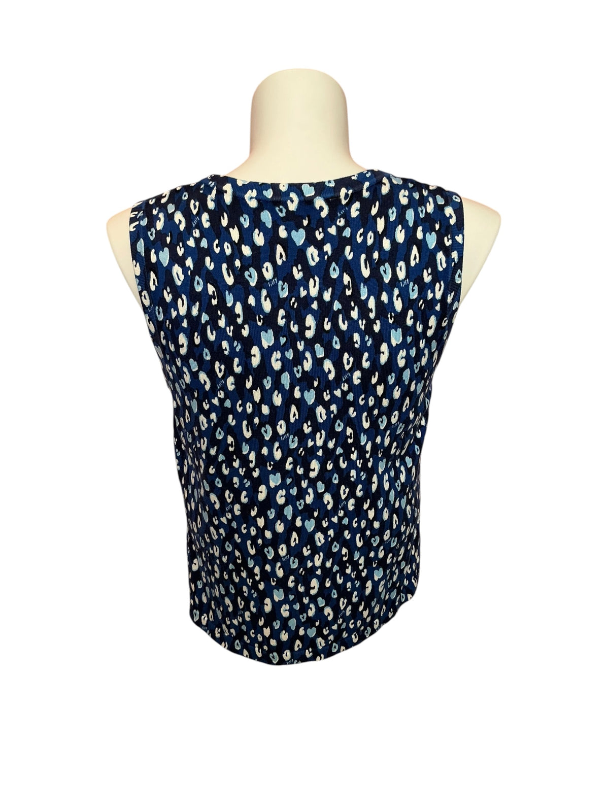 Lilly Pulitzer Fairley Sweater Shell Starlight Navy You're An Animal - Size XL