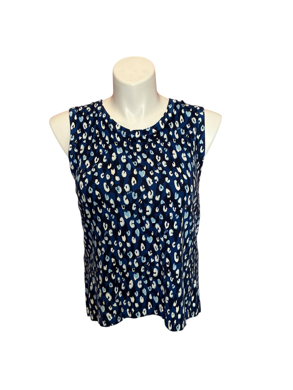 Lilly Pulitzer Fairley Sweater Shell Starlight Navy You're An Animal - Size XL