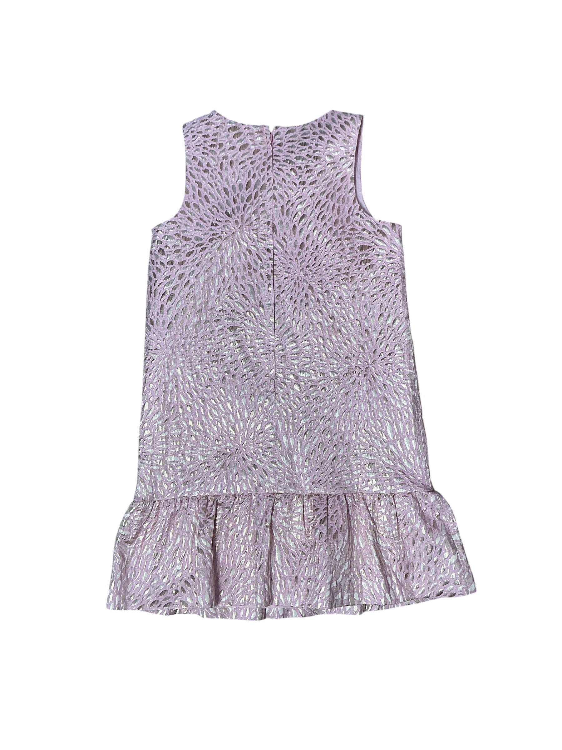 Lilly Pulitzer Girls Dress Prosecco Pink Lagoon Jacquard - Size 14