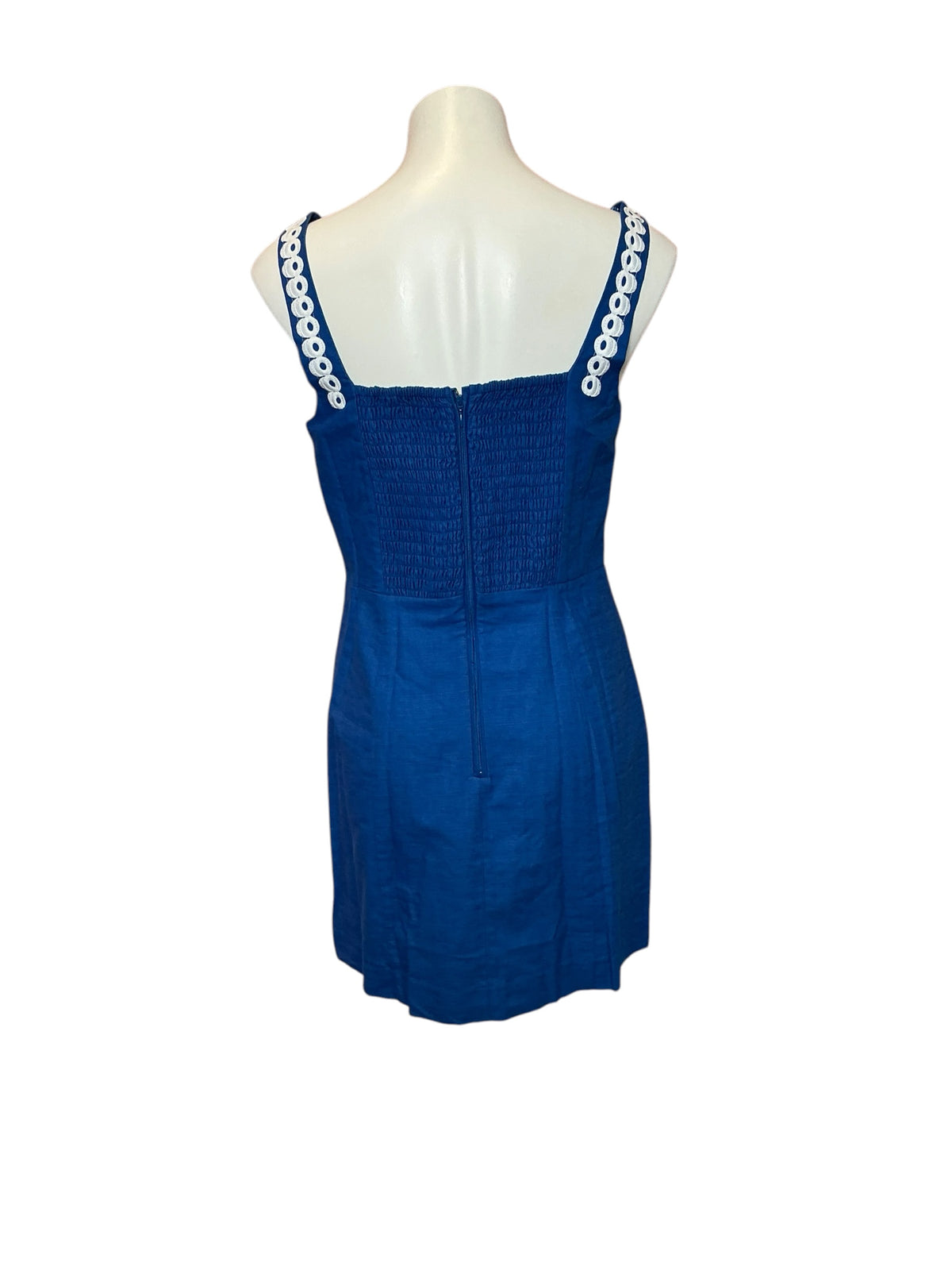 Lilly Pulitzer NWT Isleen Skirted Romper Barton Blue - Size 8