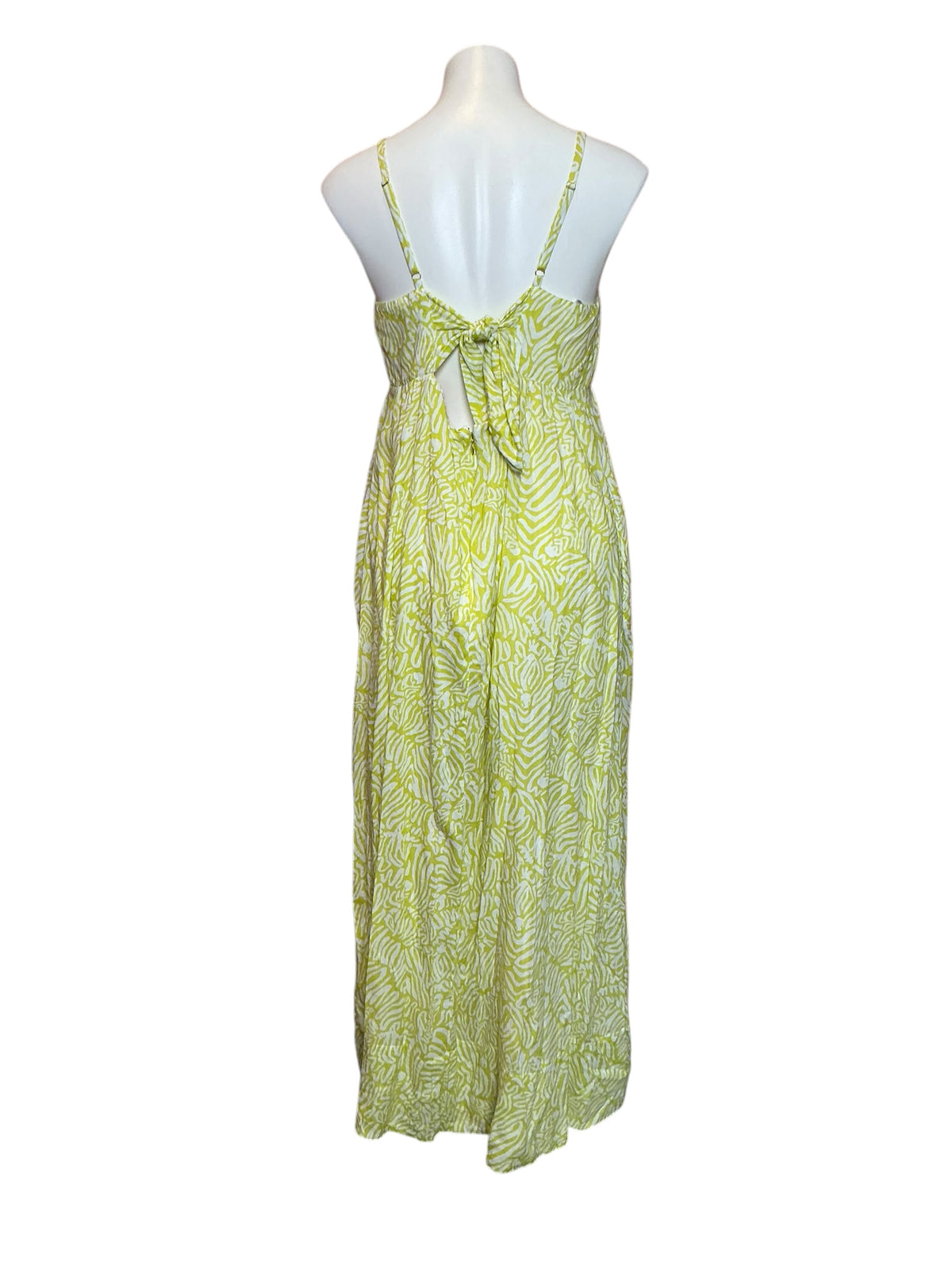 Lilly Pulitzer Bernadetta Maxi Dress Jardin Green Zee Bebe - Size 14