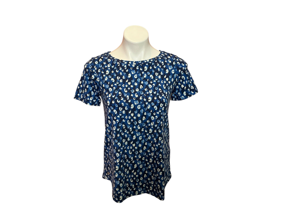 Lilly Pulitzer NWT Key West Top Starlight Navy You’re An Animal - Size XXS