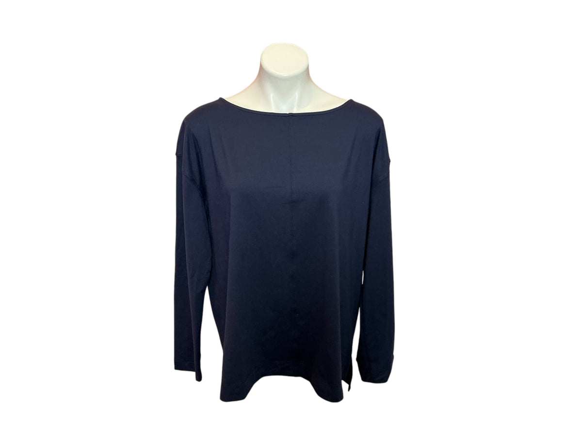 Lilly Pulitzer Long Sleeve Top True Navy - Size L