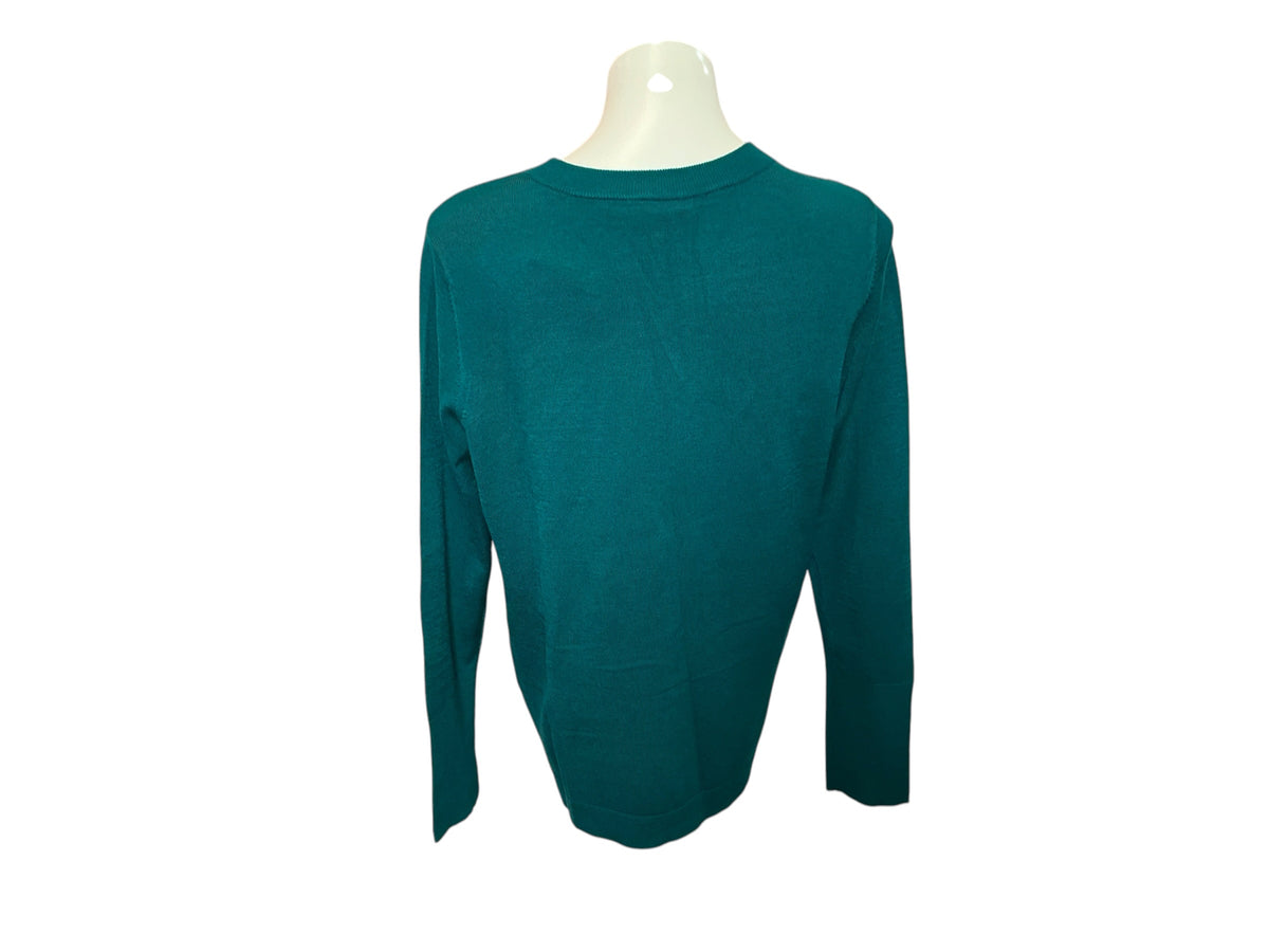Lilly Pulitzer NWT Morgen Sweater Valencia Teal - Size L