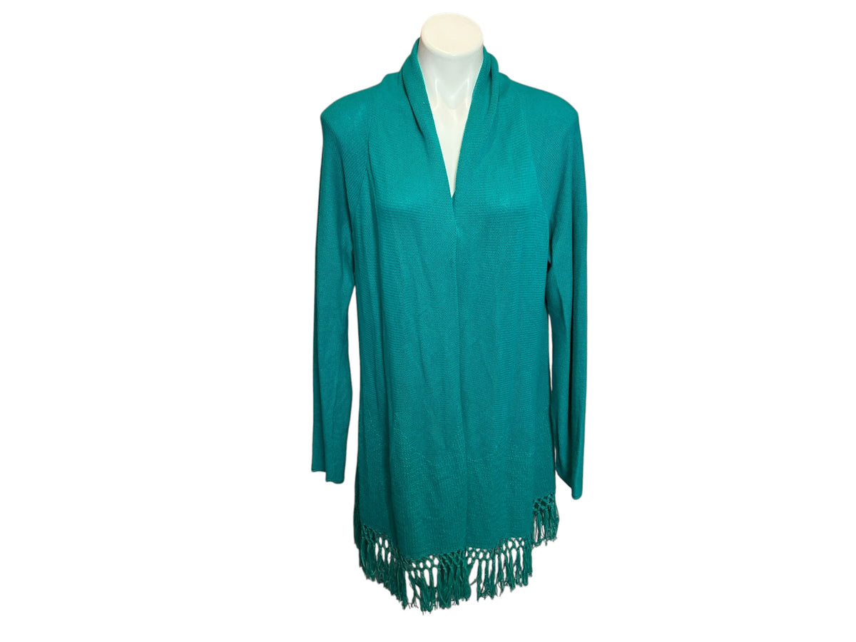 Lilly Pulitzer Tatum Cardigan Green - Size XL